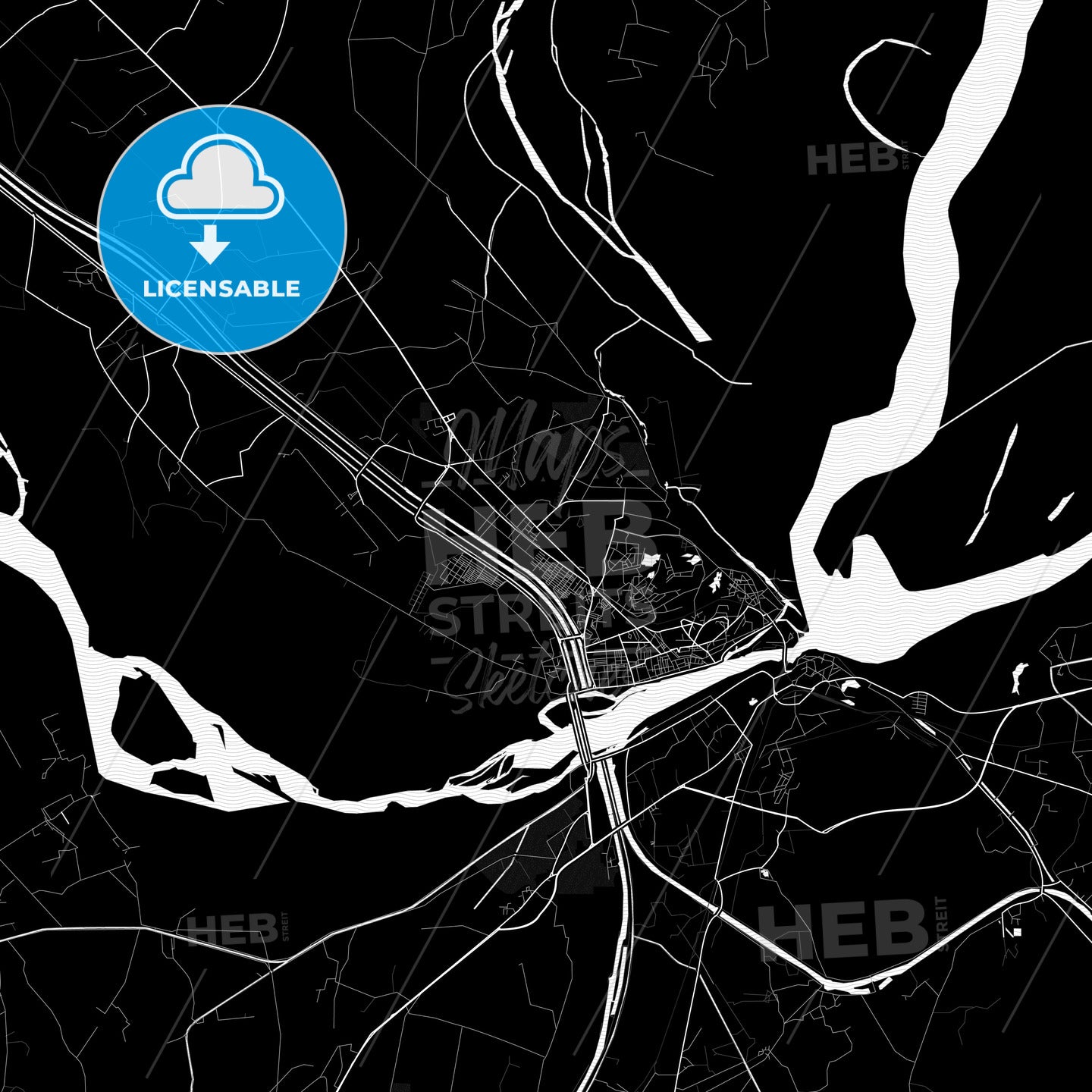 Sukkur, Pakistan PDF map