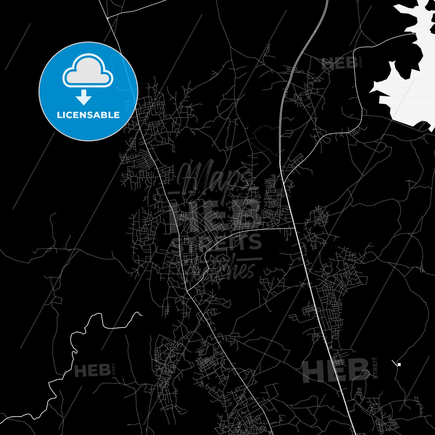 Suleja, Nigeria PDF map