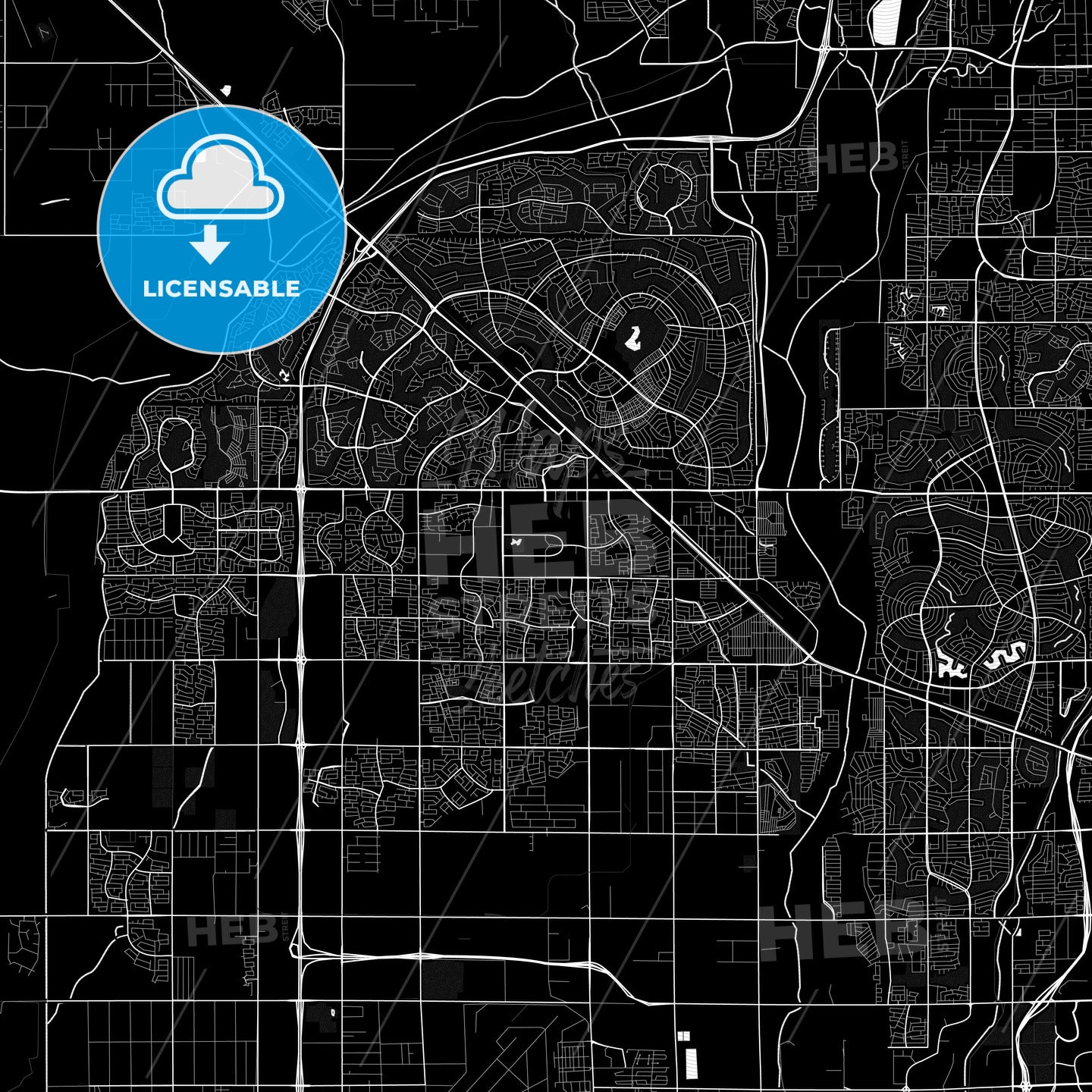 Surprise, Arizona, United States, PDF map