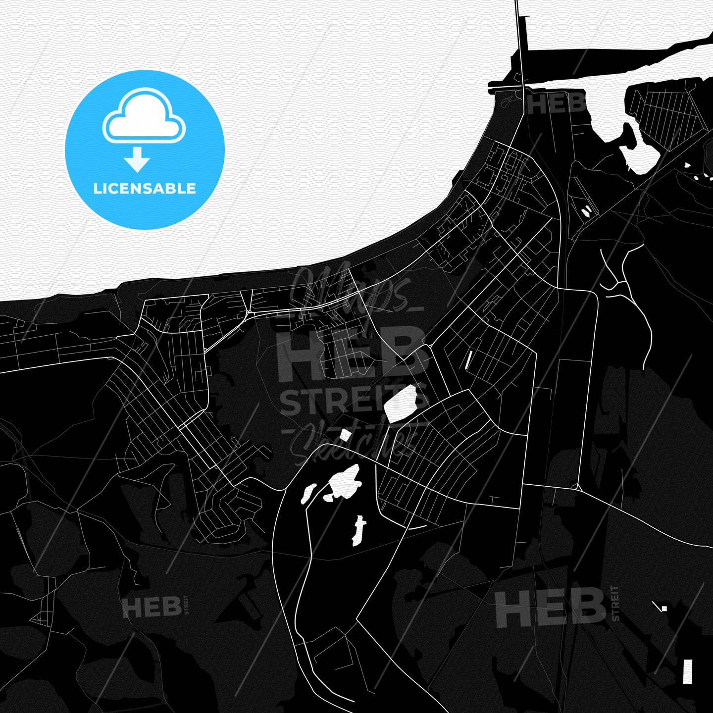 Svitlovodsk, Ukraine PDF map