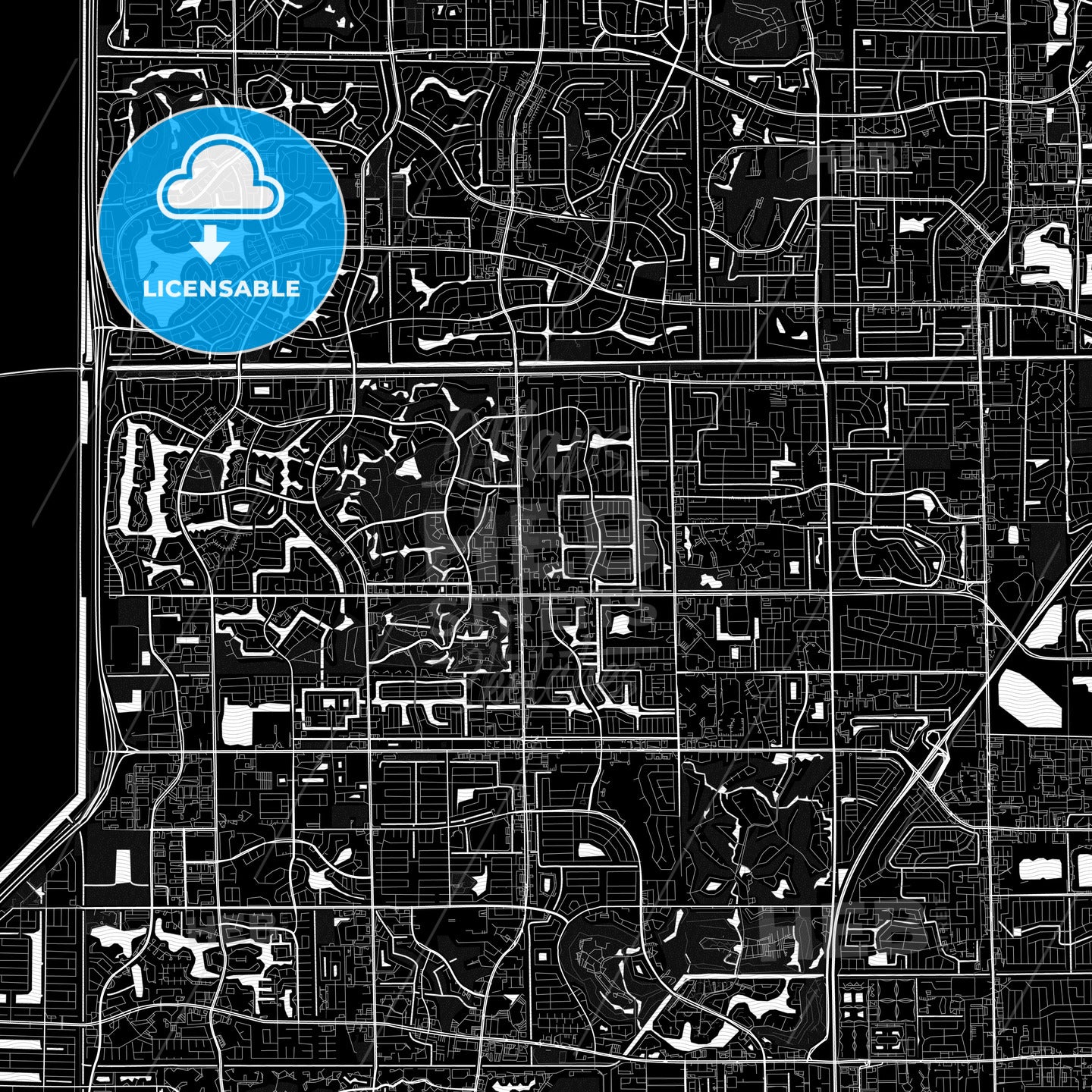 Tamarac, Florida, United States, PDF map