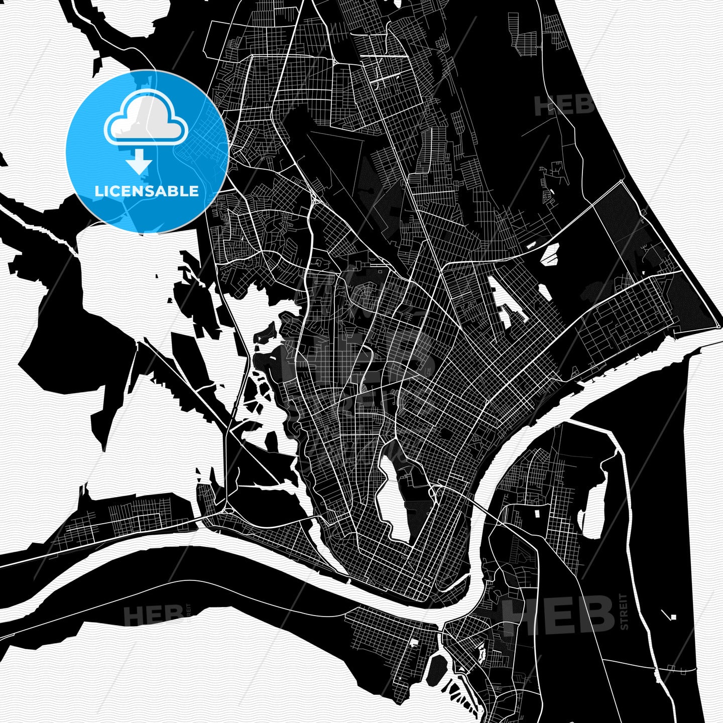 Tampico, Mexico PDF map