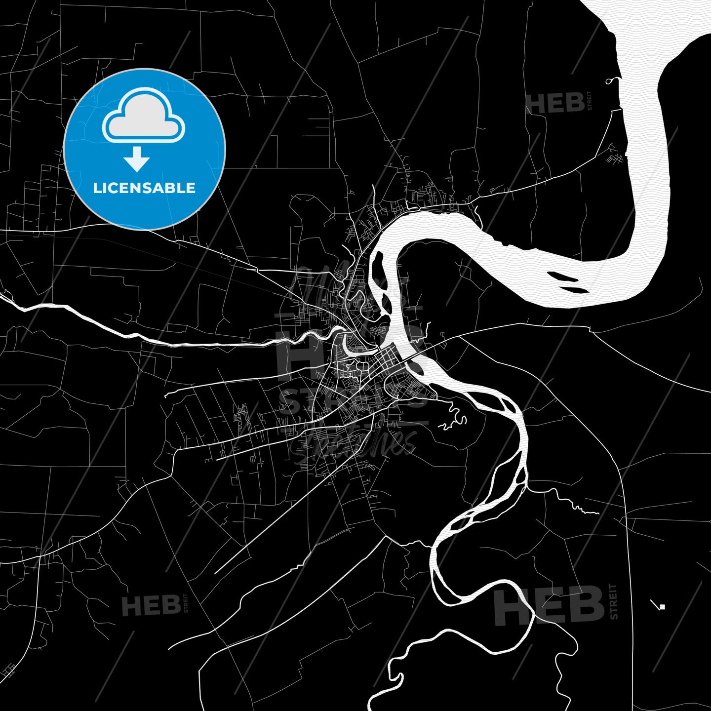 Tanjungbalai, Indonesia PDF map