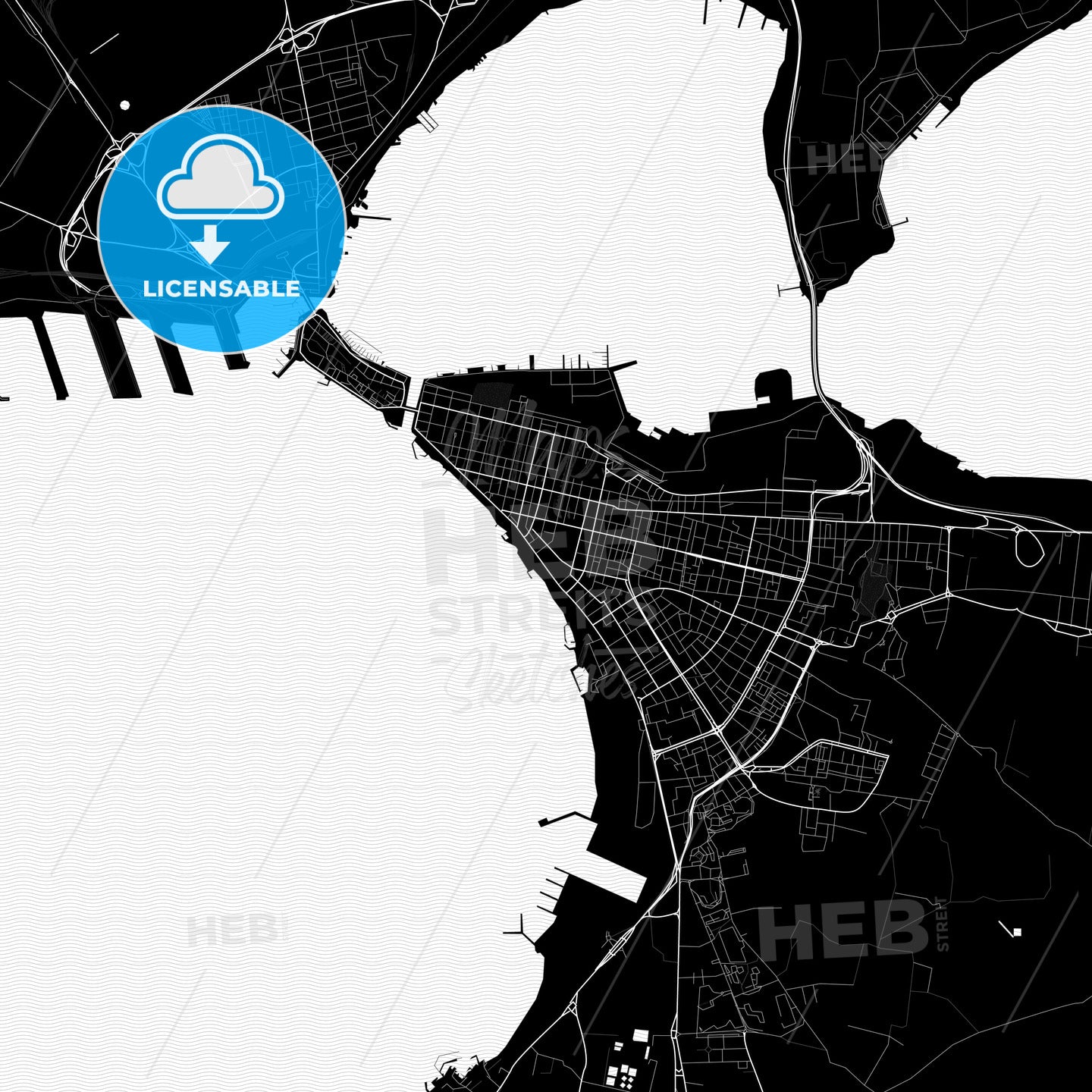 Taranto, Italy PDF map