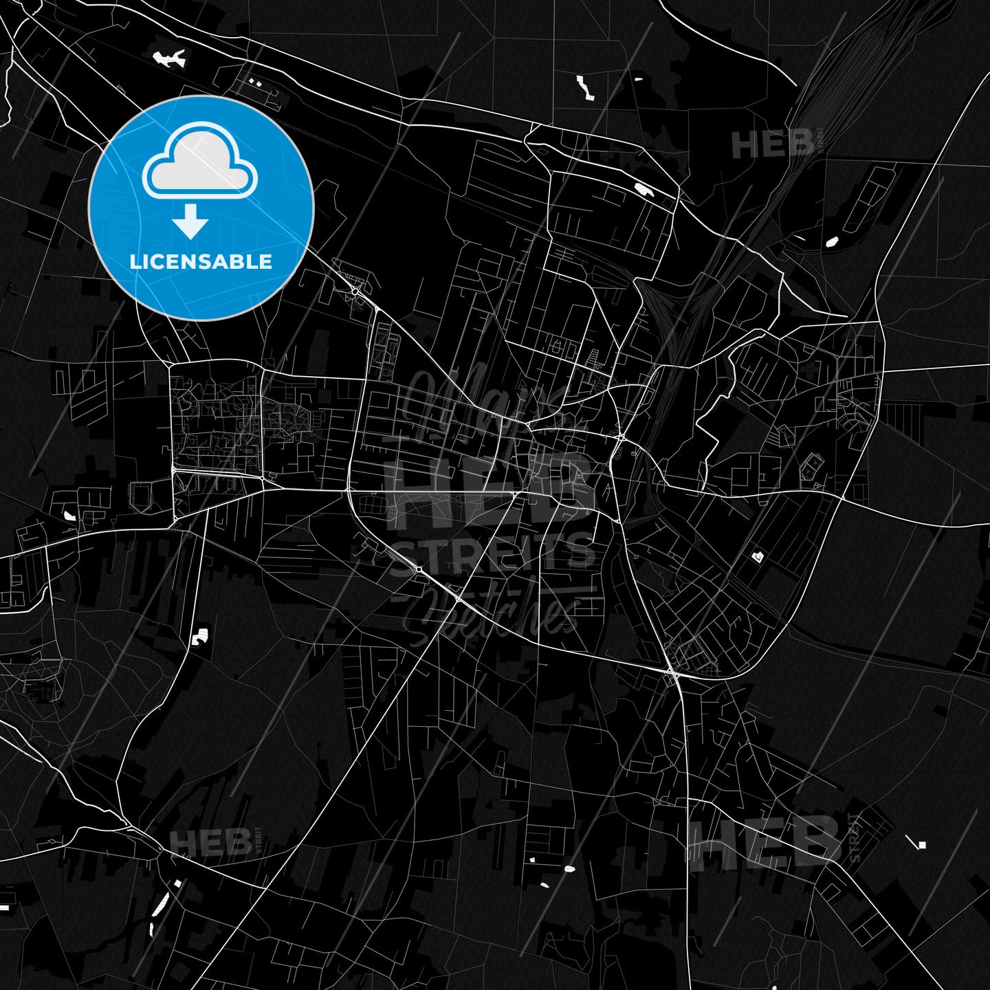 Tarnowskie Góry, Poland PDF map