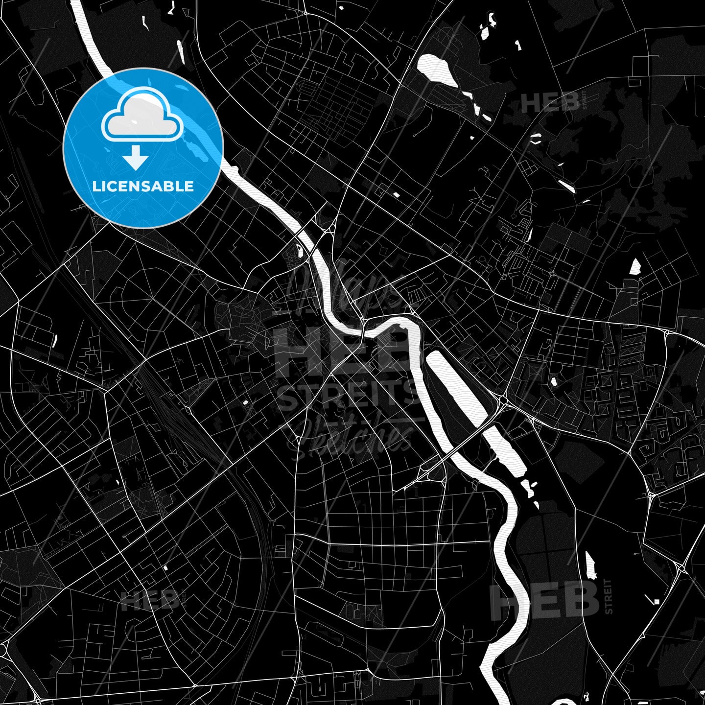 Tartu, Estonia PDF map