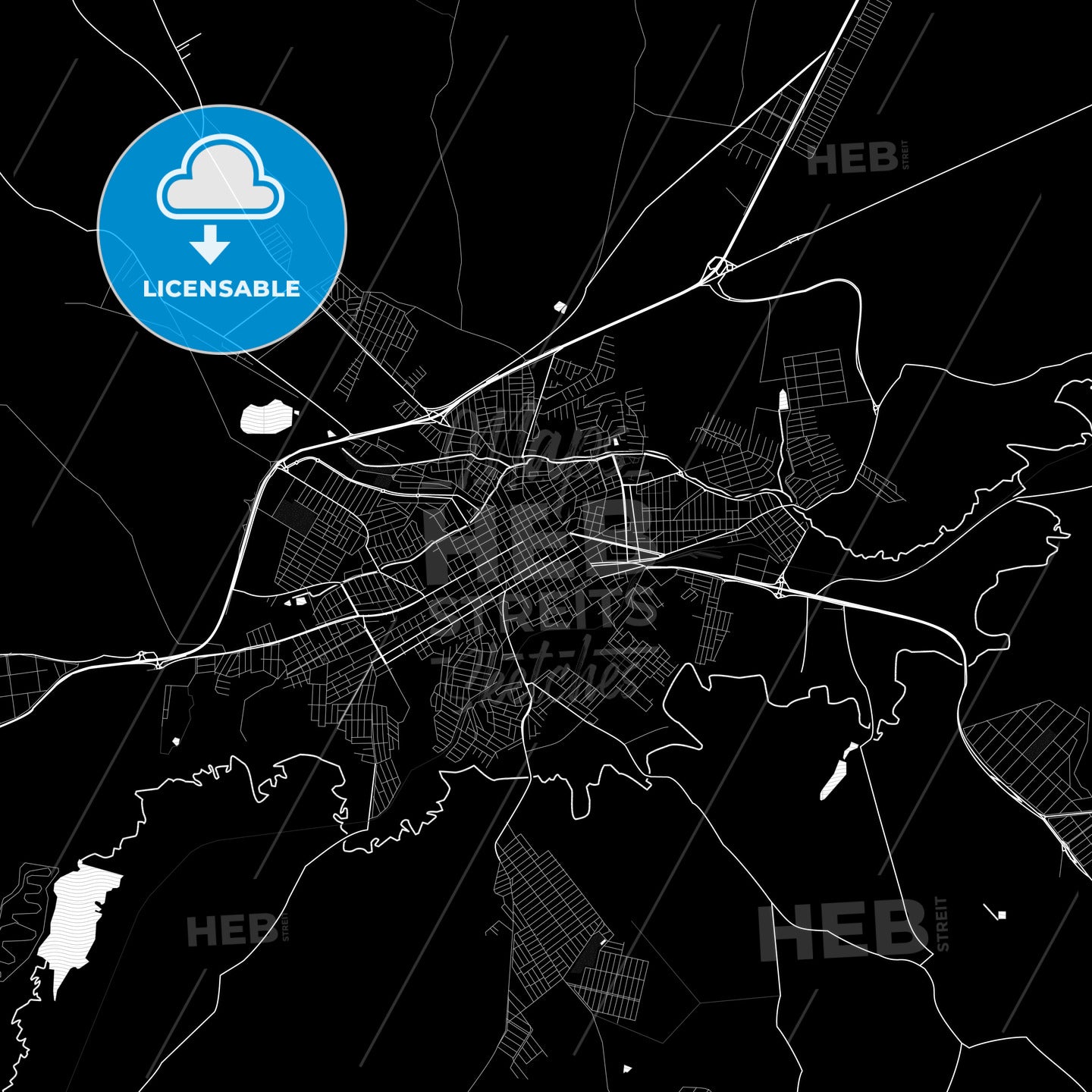 Tatui, Brazil PDF map