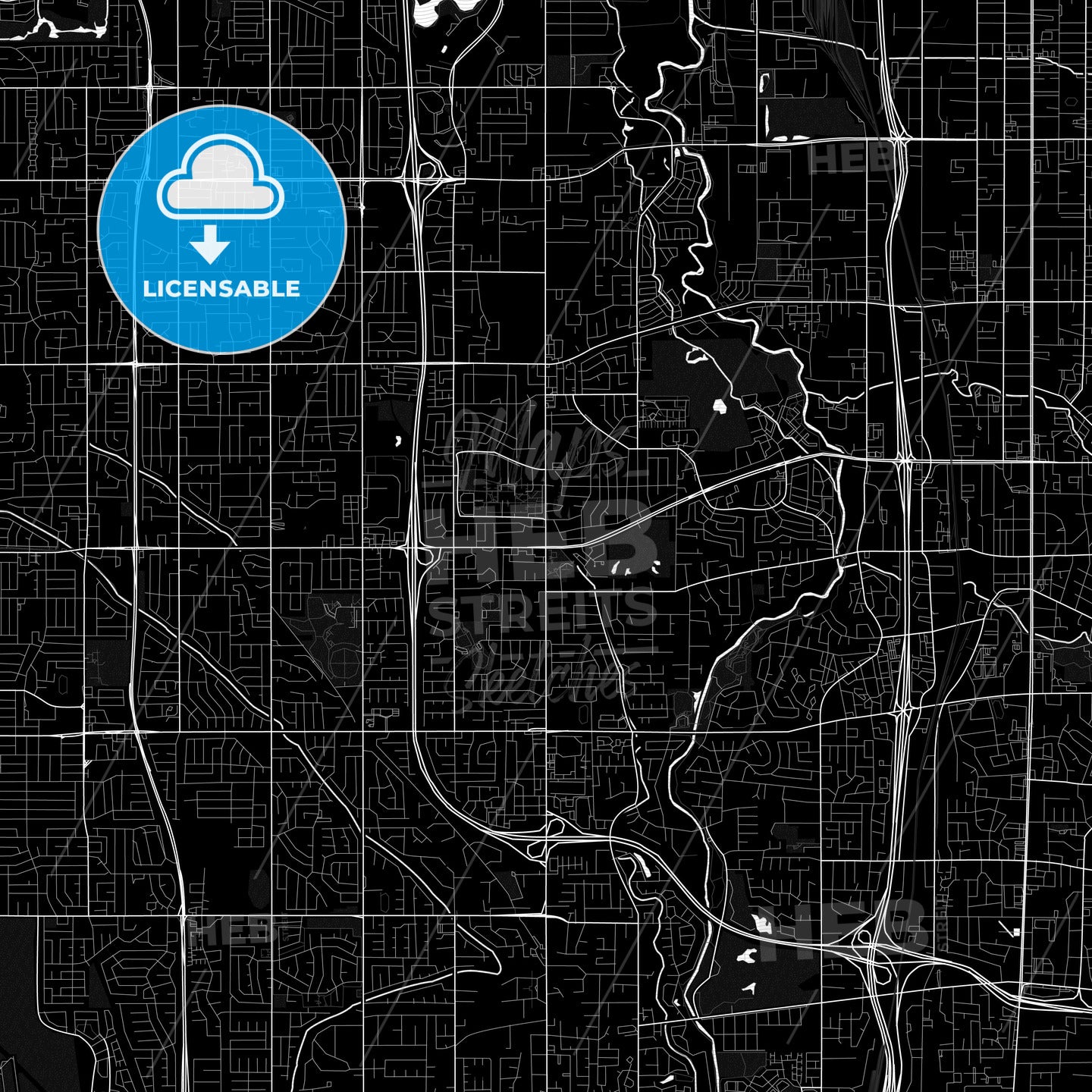 Taylorsville, Utah, United States, PDF map