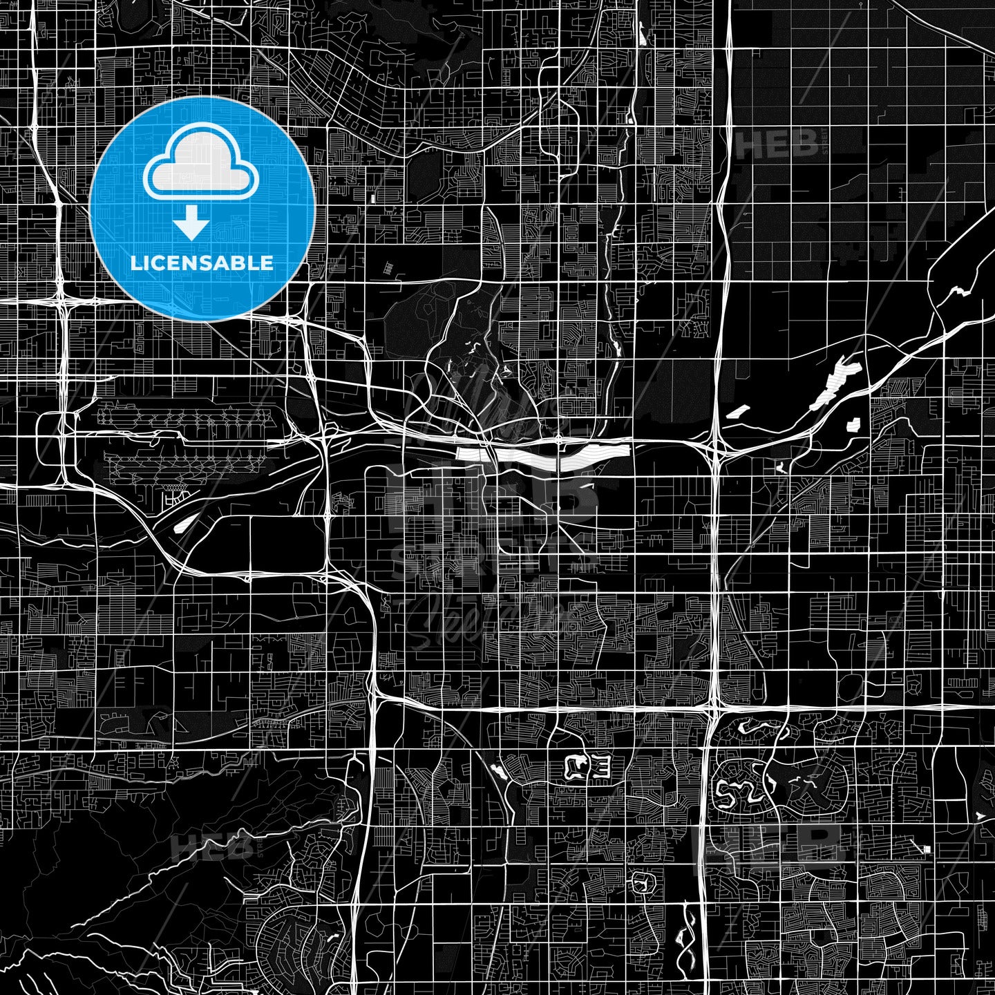 Tempe, Arizona, United States, PDF map