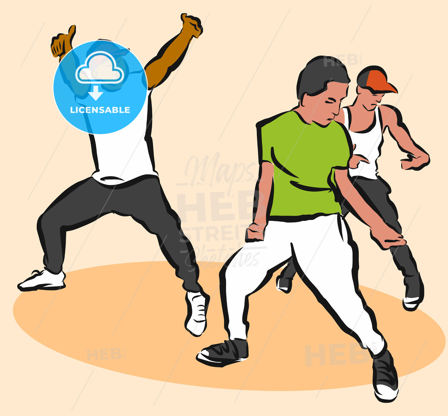 Three Boys, Hip Hop Choreography – instant download