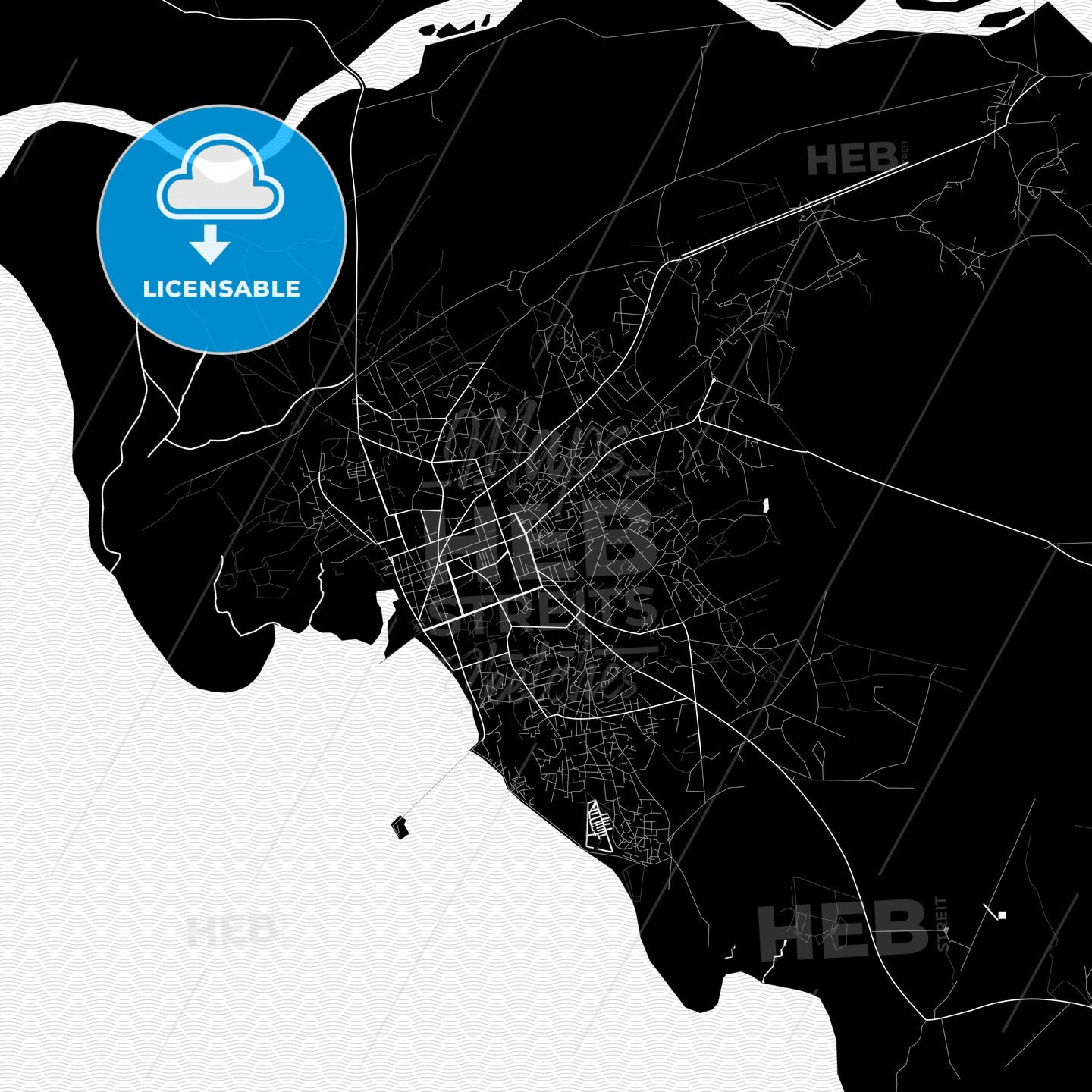 Toliara, Madagascar PDF map