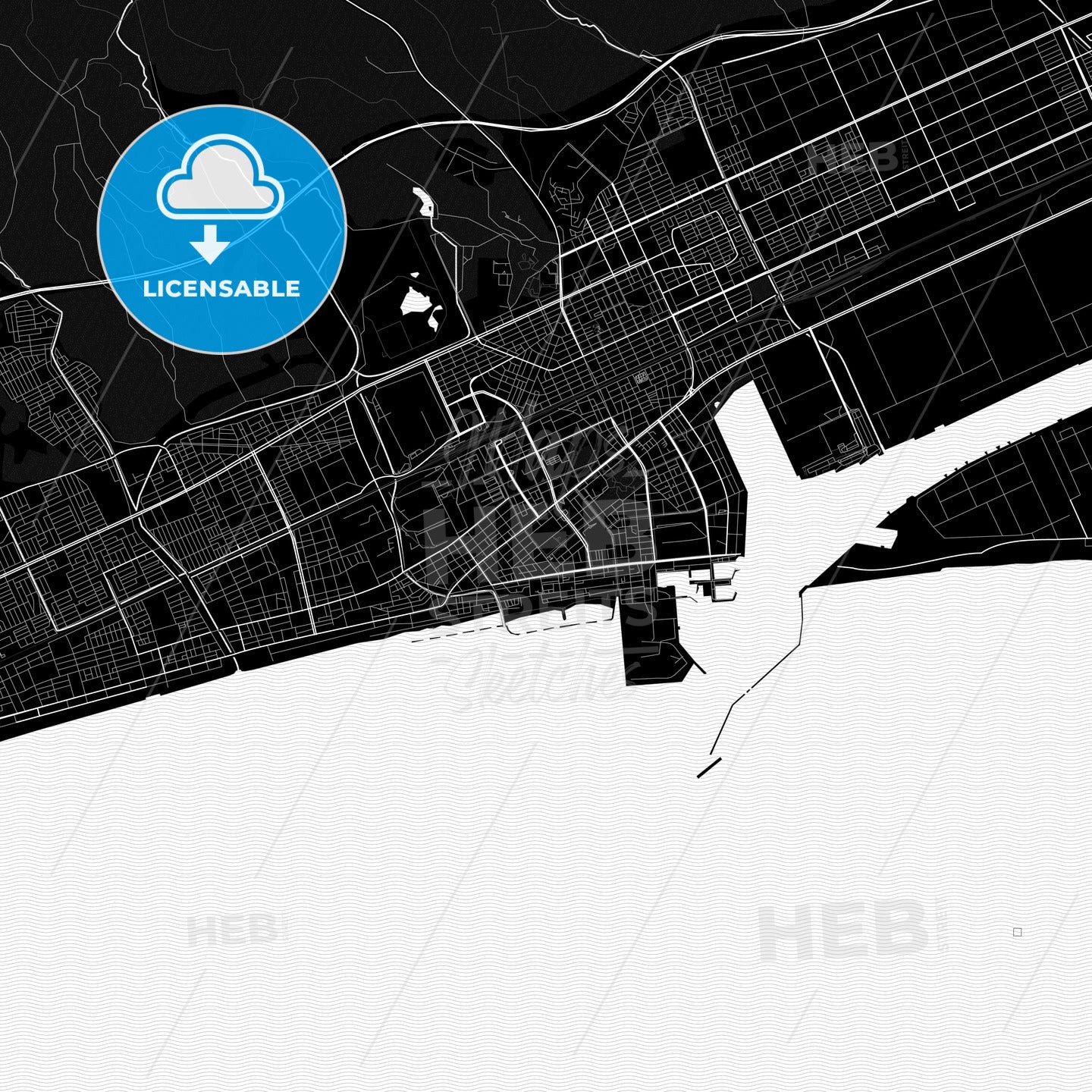 Tomakomai, Japan PDF map
