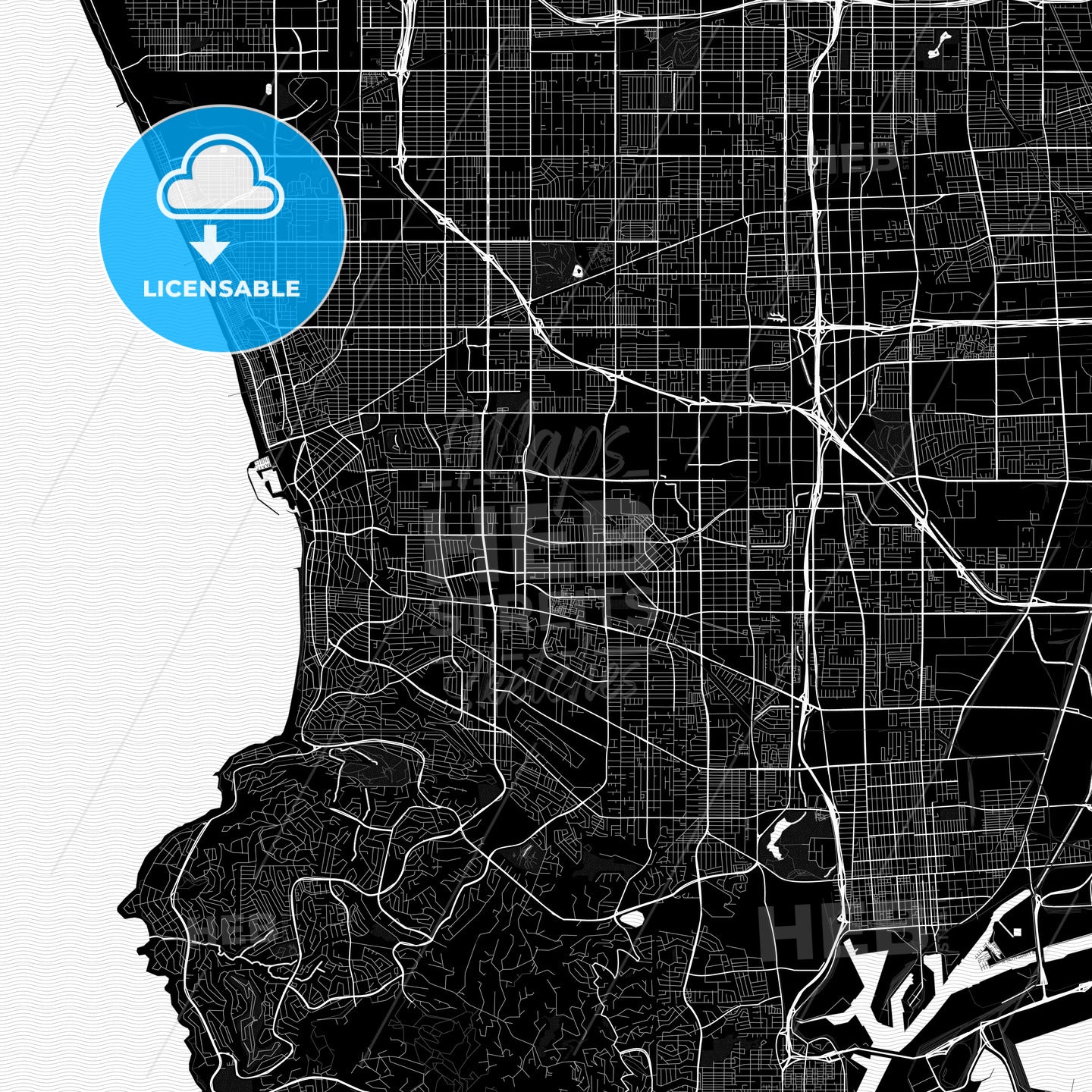 Torrance, California, United States, PDF map