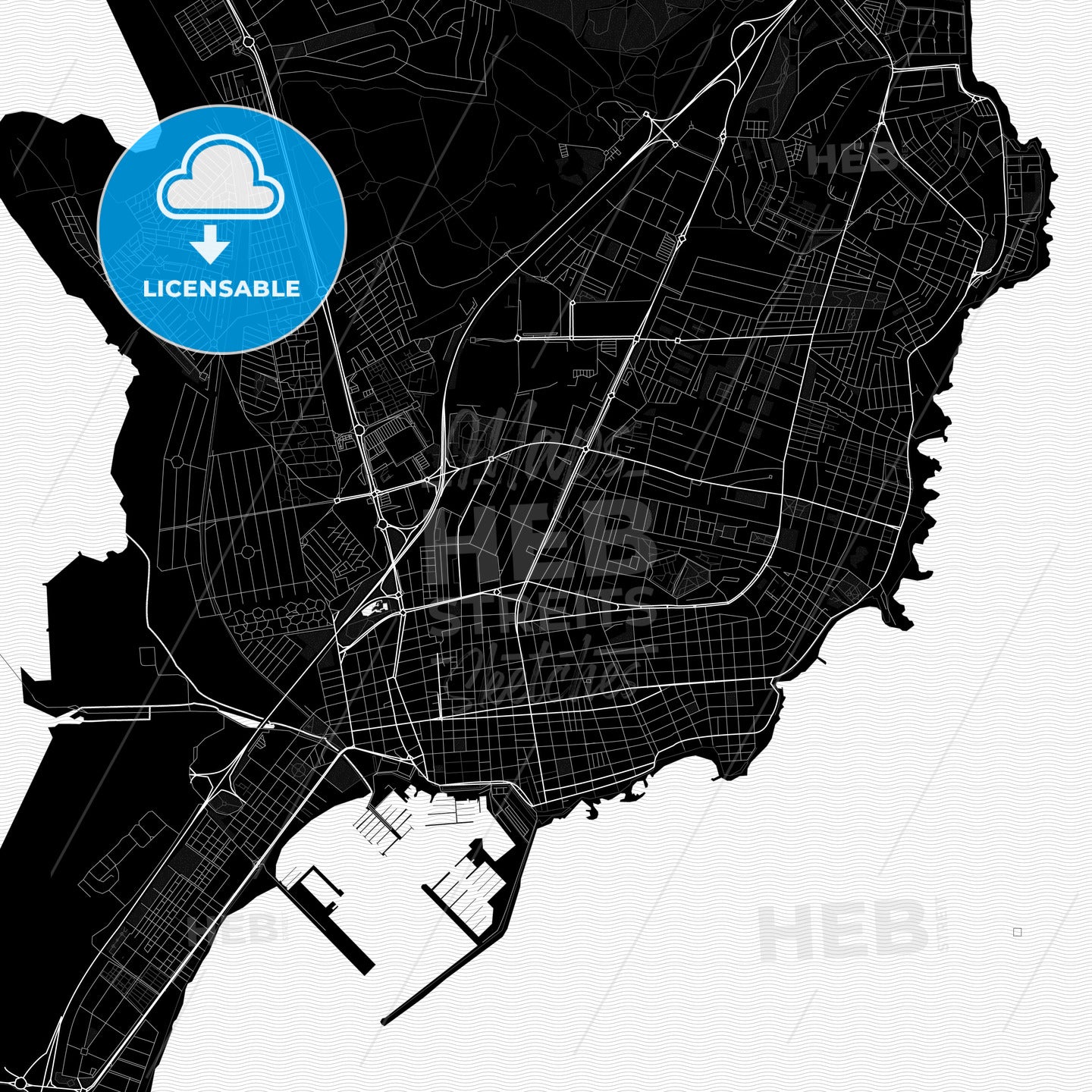 Torrevieja, Spain PDF map