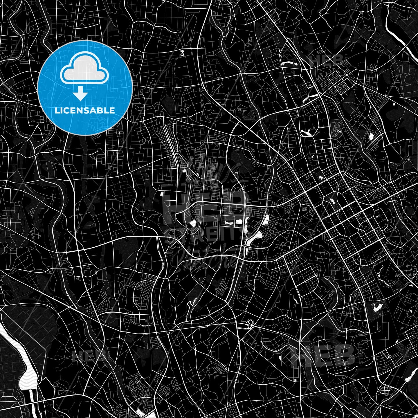 Tsukuba, Japan PDF map