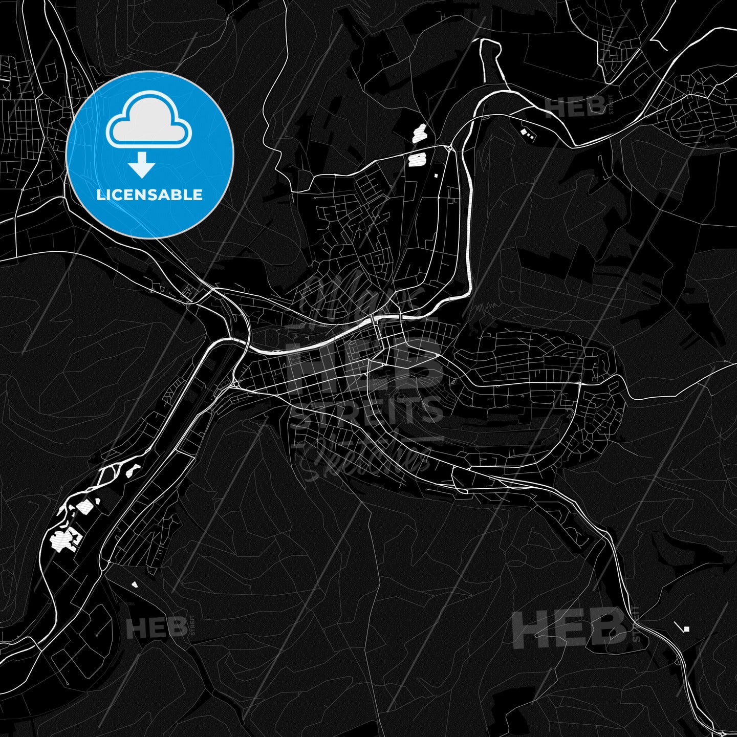 Tuttlingen, Germany PDF map