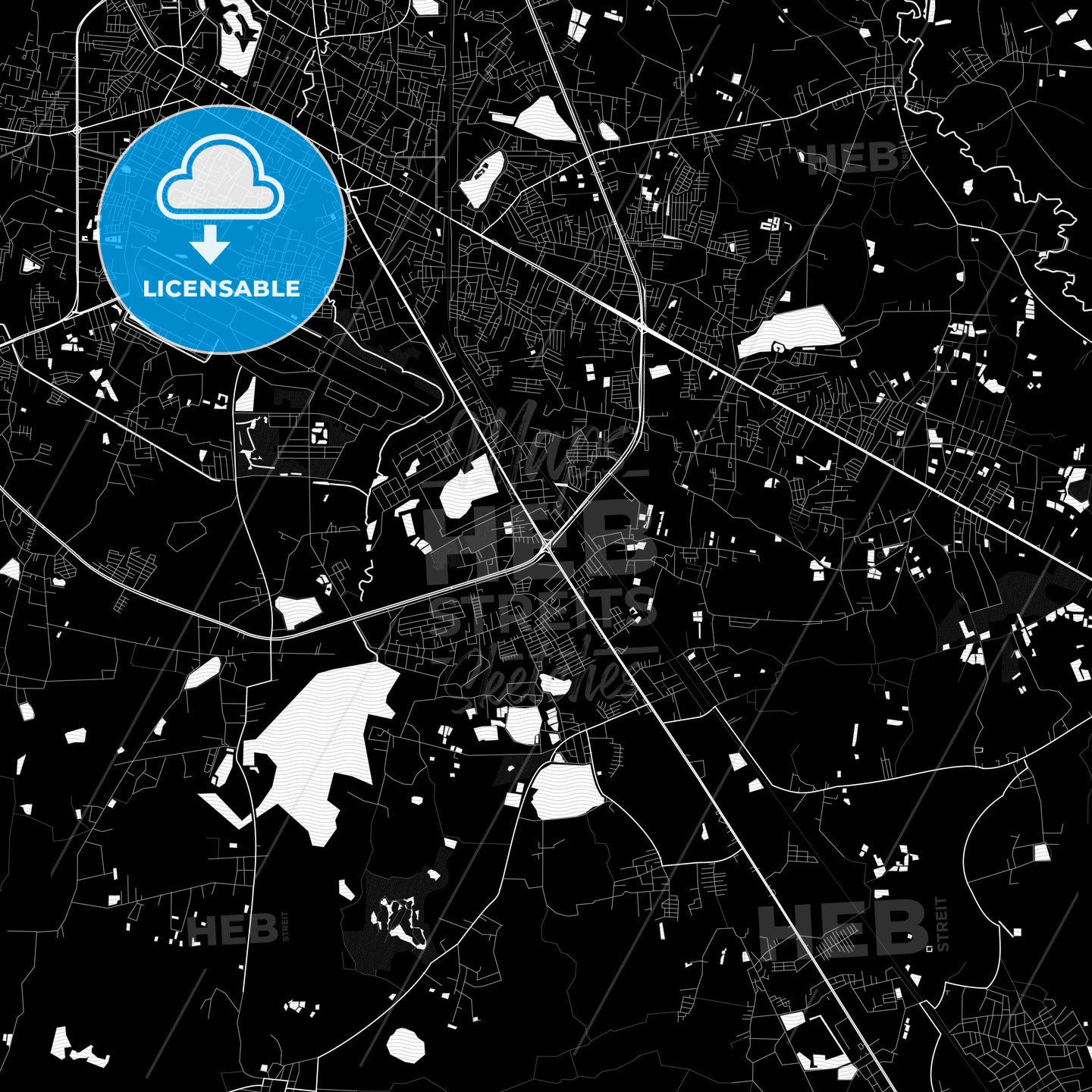 Udon Thani, Thailand PDF map