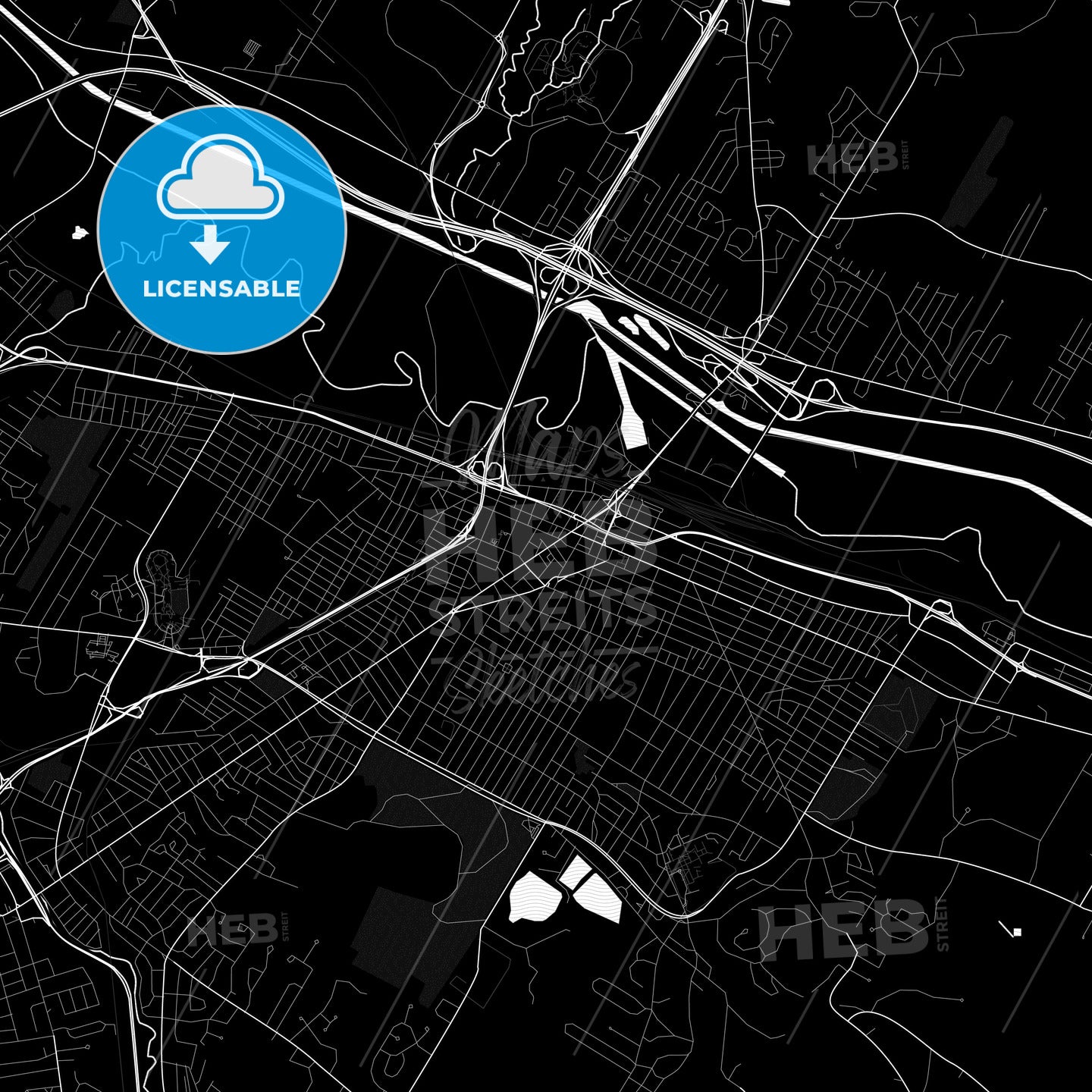 Utica, New York, United States, PDF map