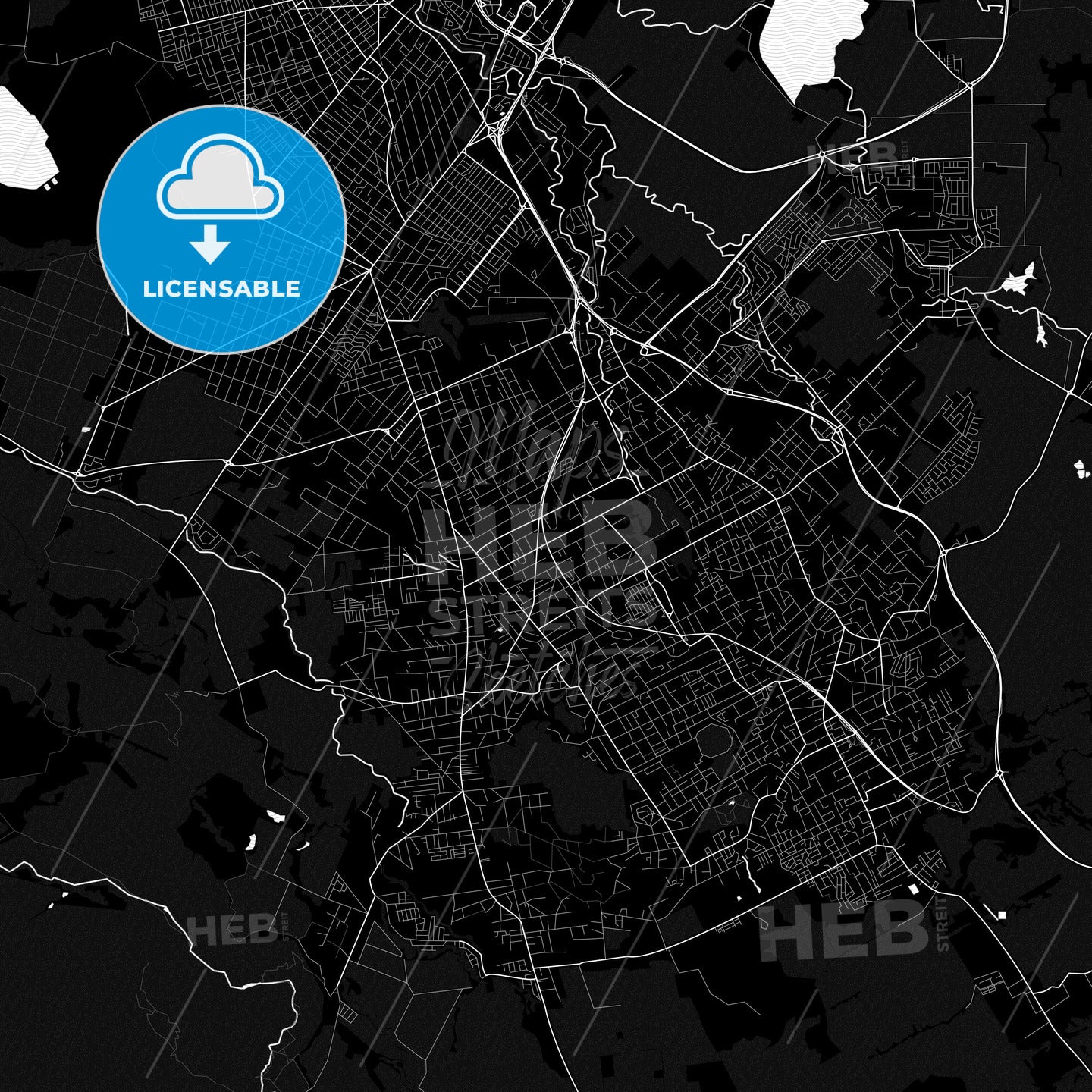 Vacoas, Mauritius PDF map