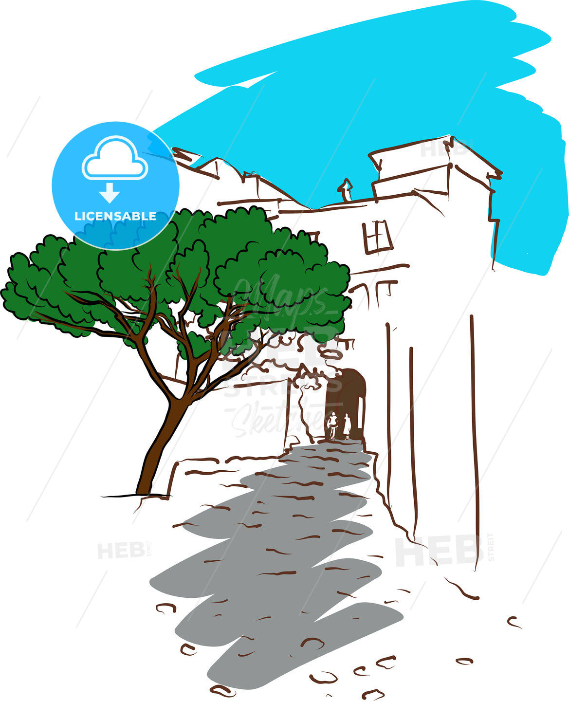 Vintage Castle In Lisbon.