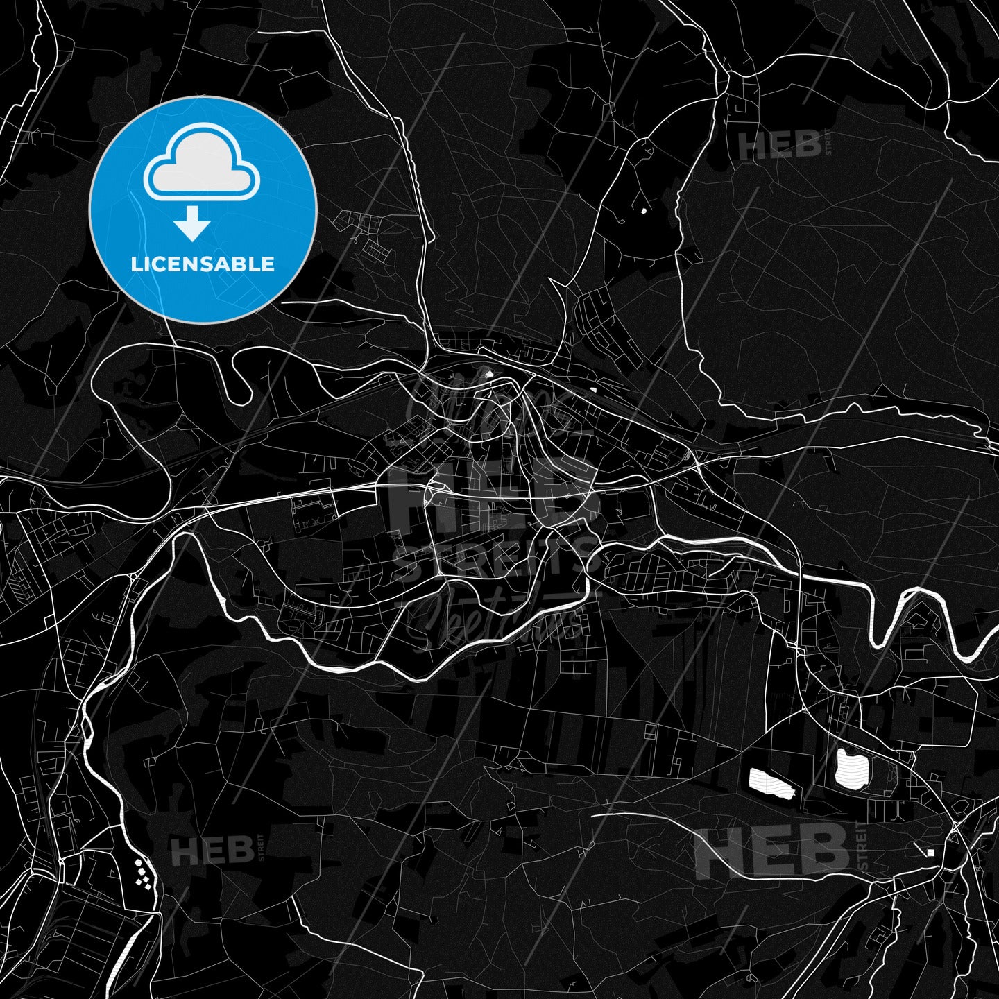 Vöcklabruck, Austria PDF map