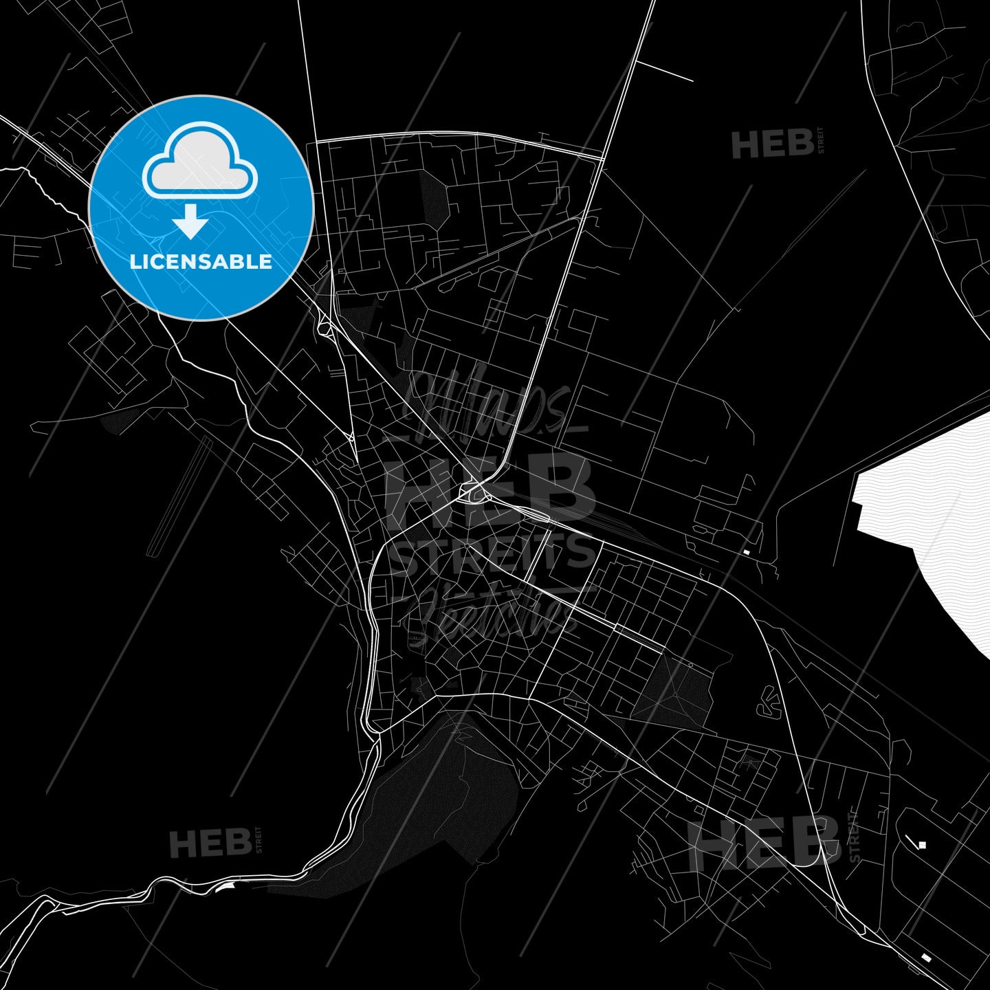 Vratsa, Bulgaria PDF map