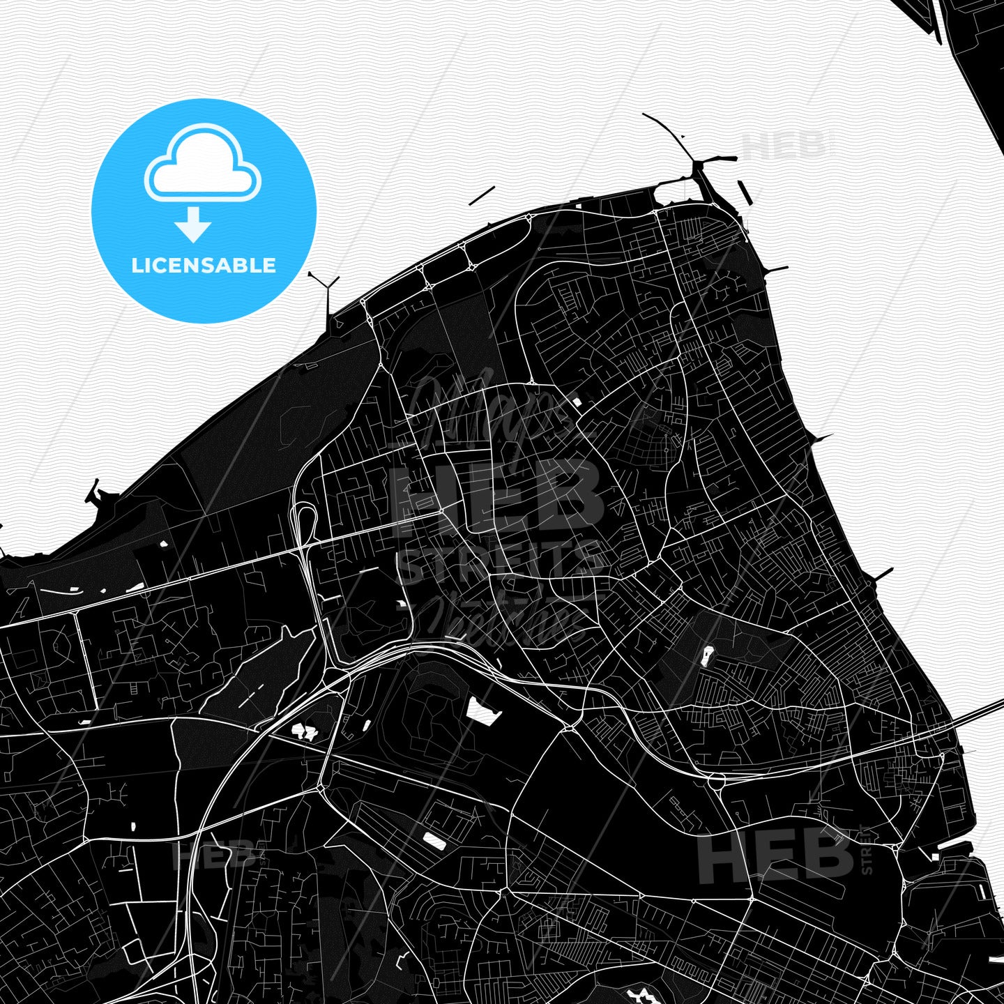 Wallasey, England PDF map