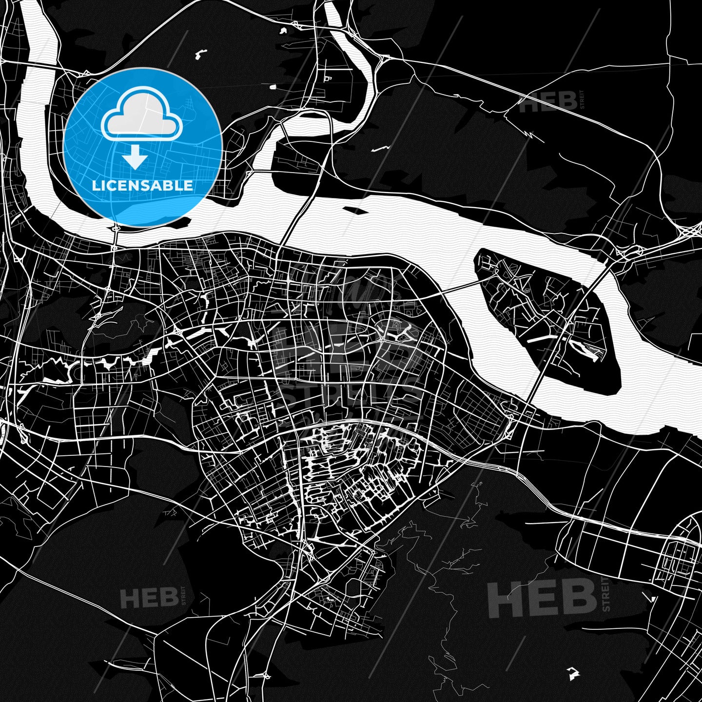 Wenzhou, China PDF map