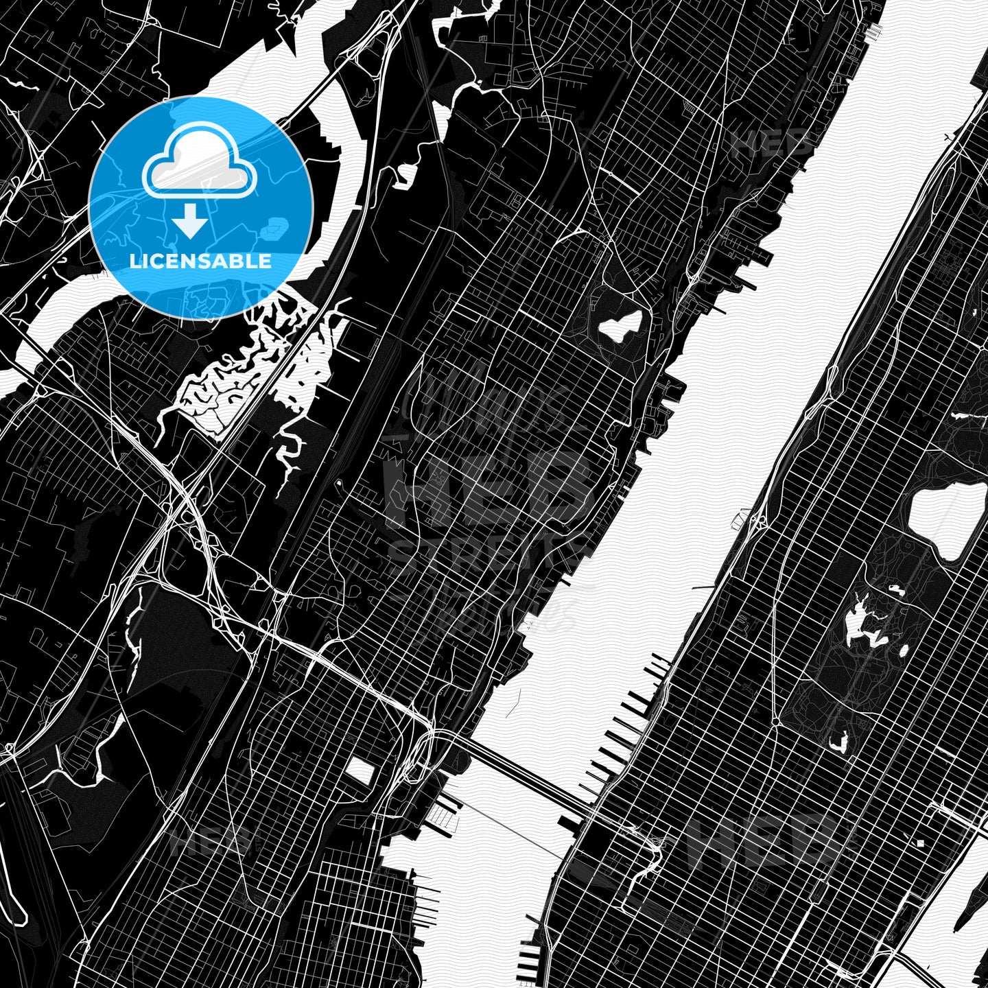 West New York, New Jersey, United States, PDF map