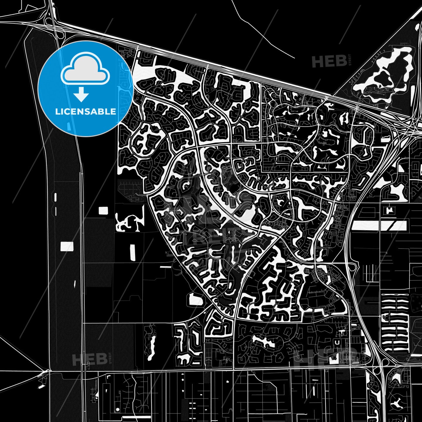 Weston, Florida, United States, PDF map