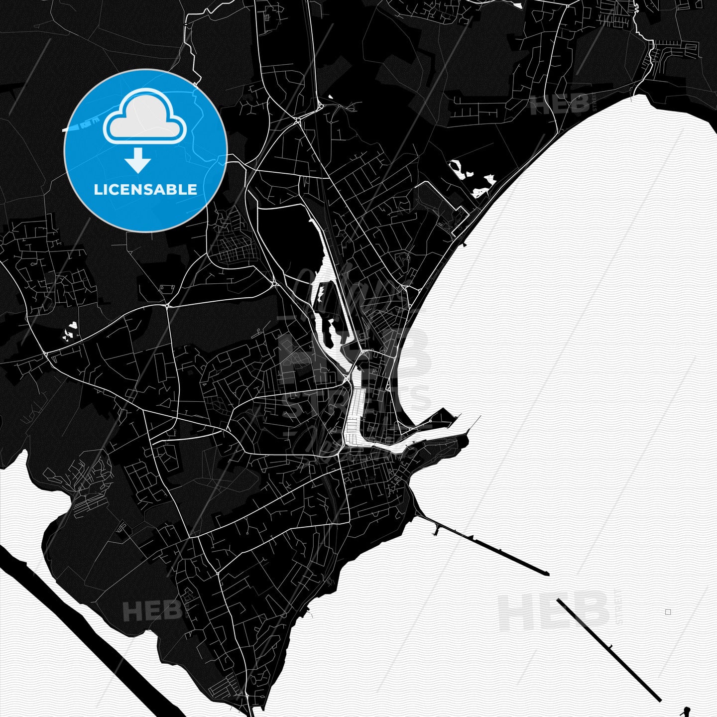Weymouth, England PDF map