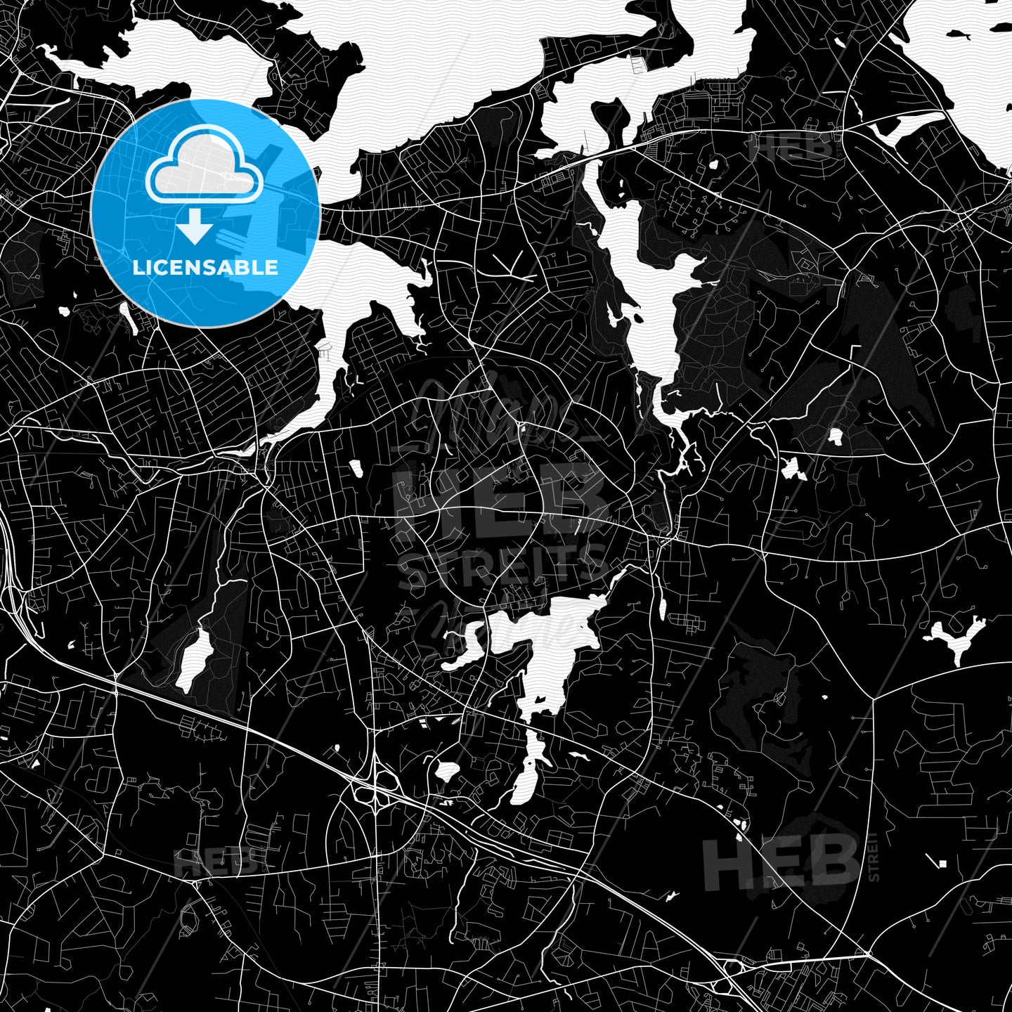 Weymouth Town, Massachusetts, United States, PDF map