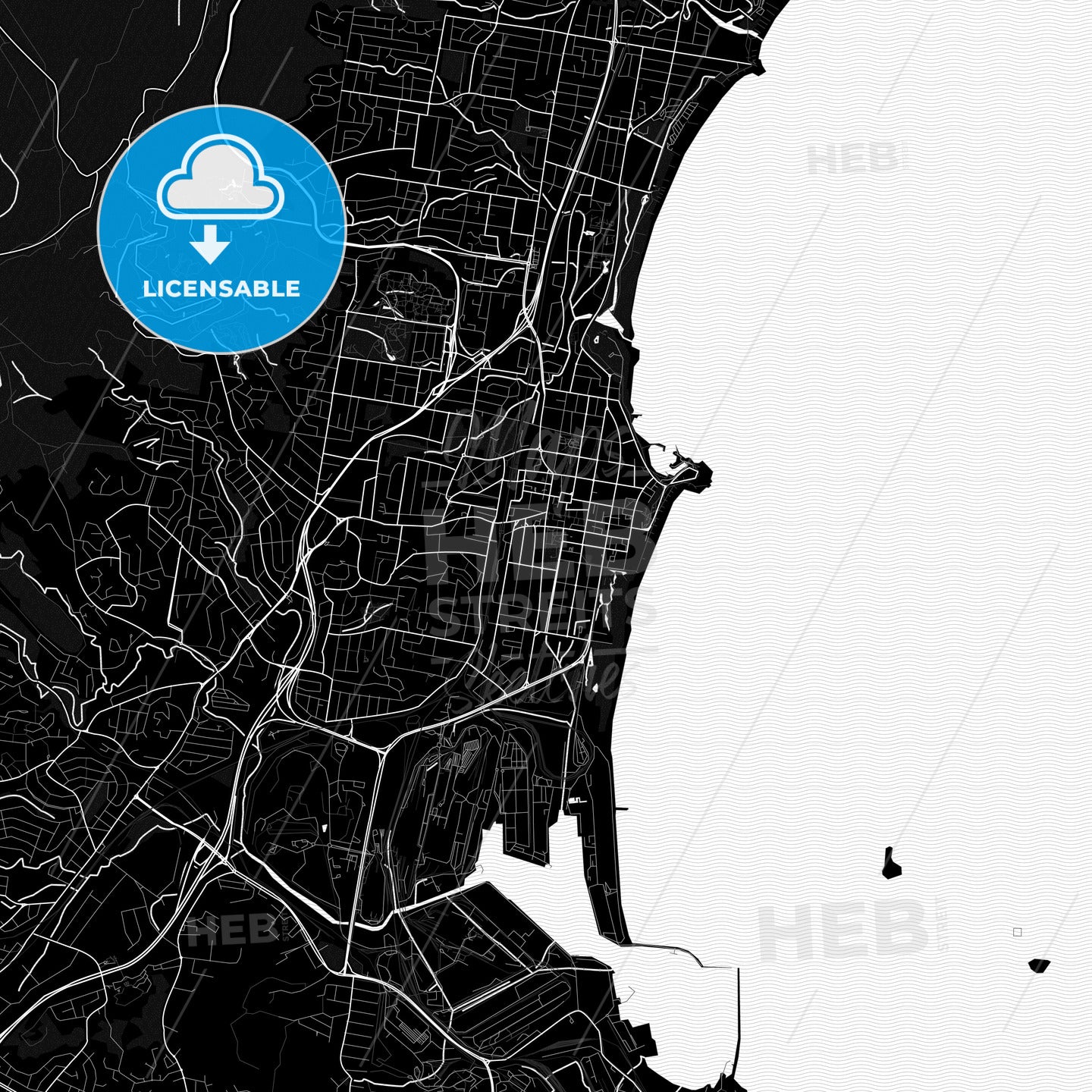Wollongong, Australia PDF map