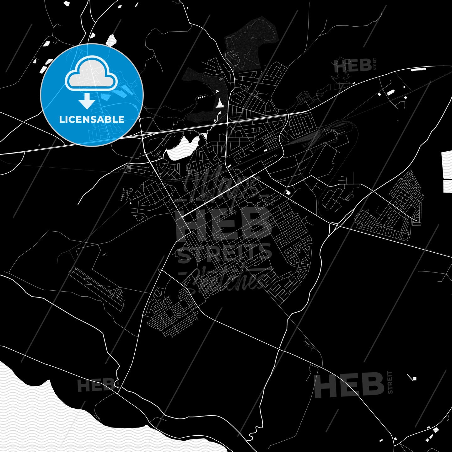Worcester, South Africa PDF map