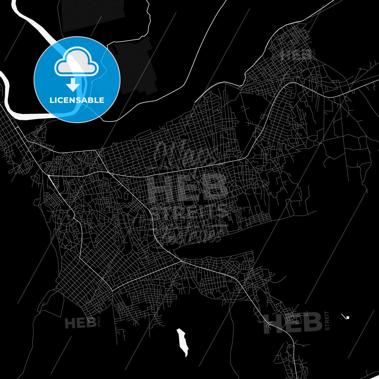 Xai-Xai, Mozambique PDF map