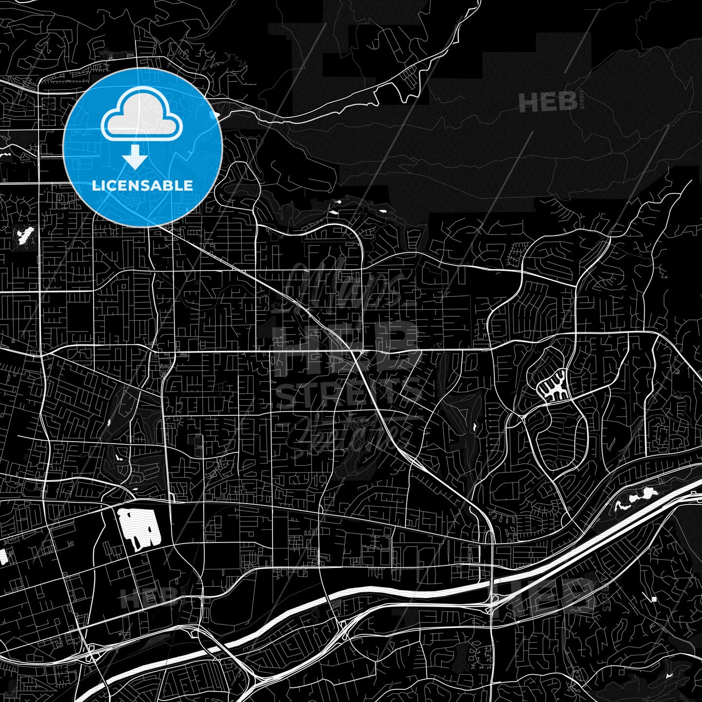 Yorba Linda, California, United States, PDF map