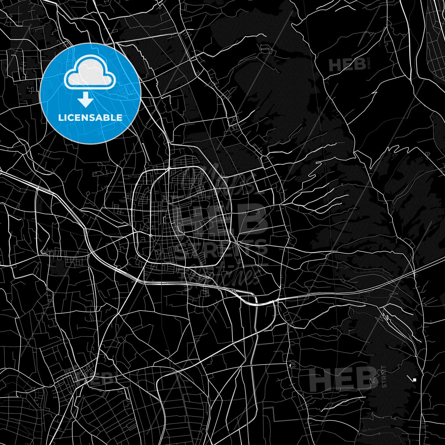 Yuanlin, Taiwan PDF map