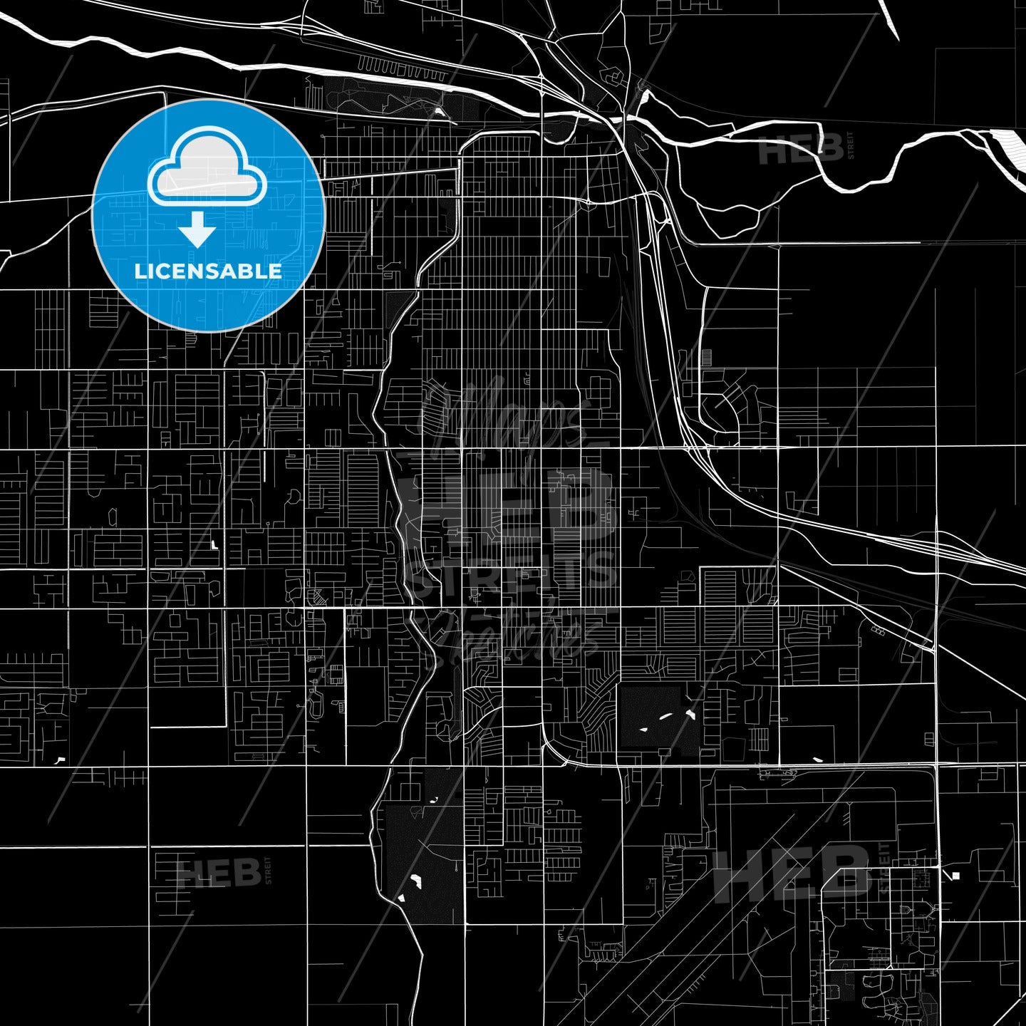 Yuma, Arizona, United States, PDF map