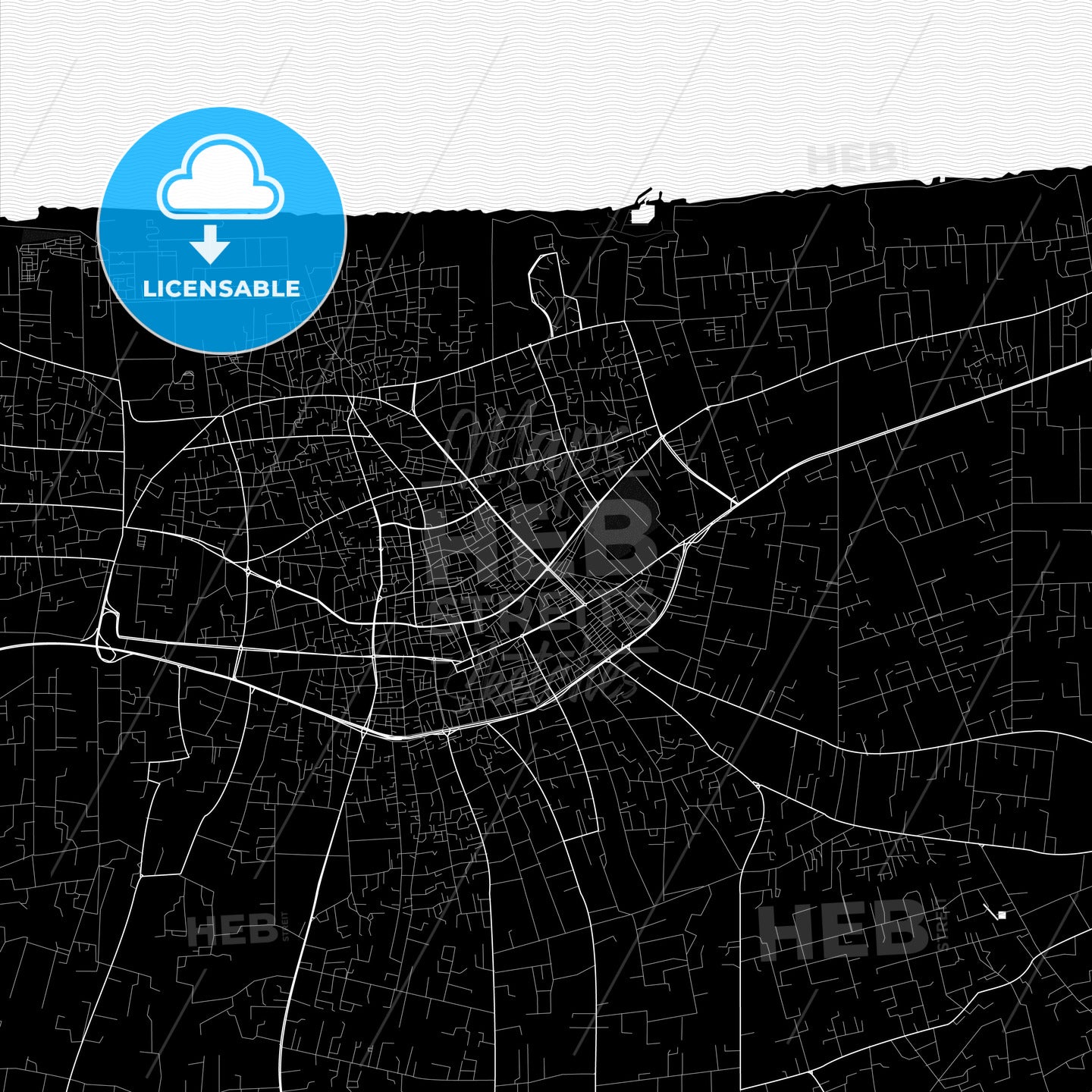 Zawiya, Libya PDF map