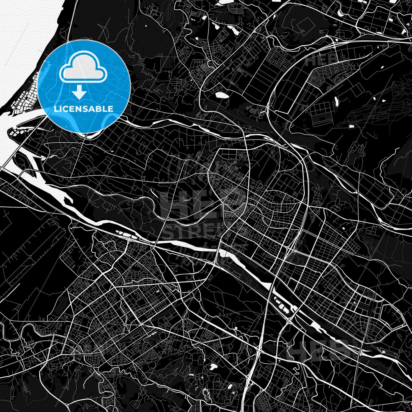 Zhubei, Taiwan PDF map