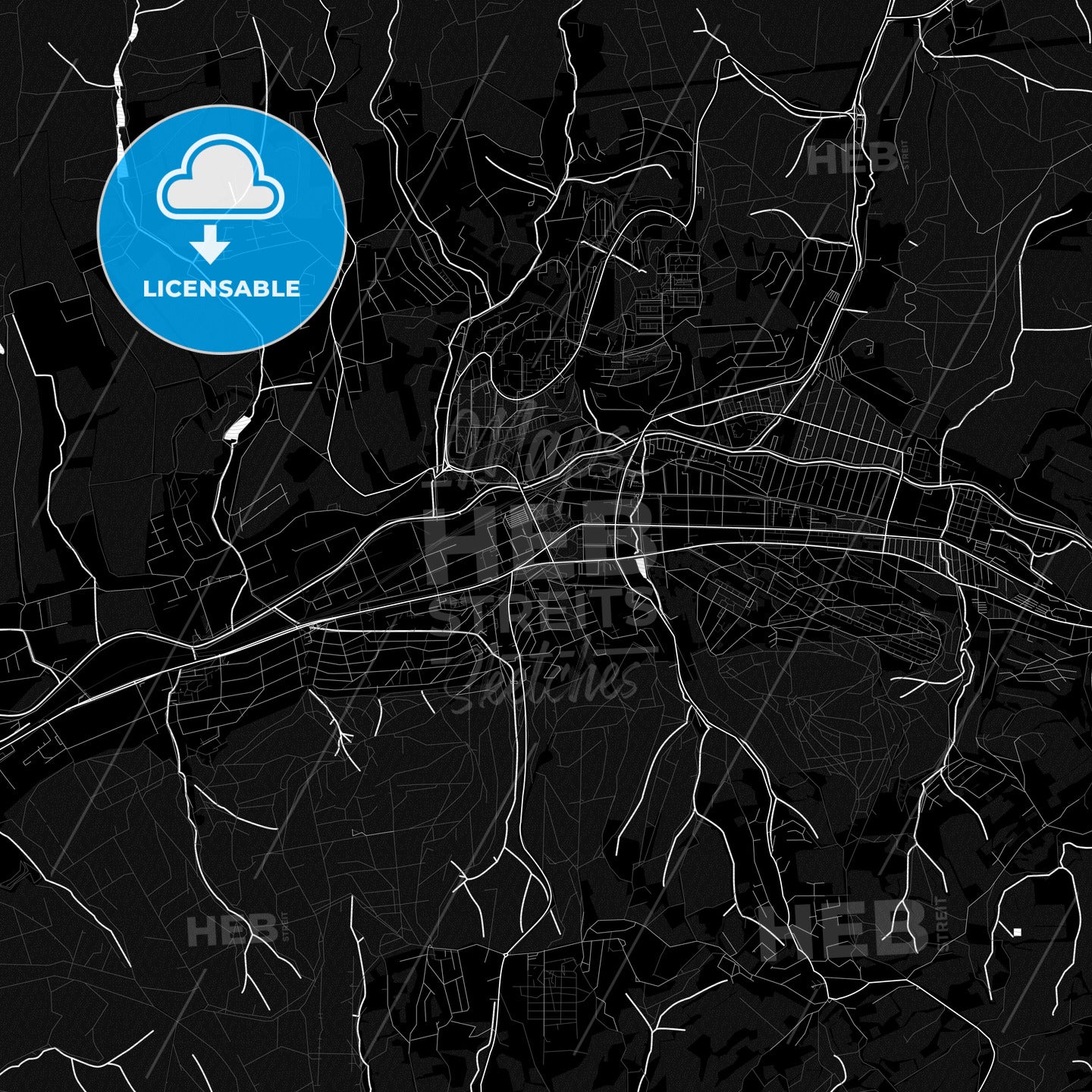 Zlín, Czechia PDF map