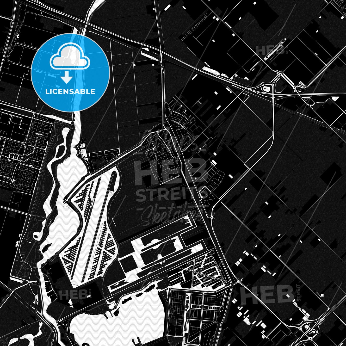 Zuidplas, Netherlands PDF map