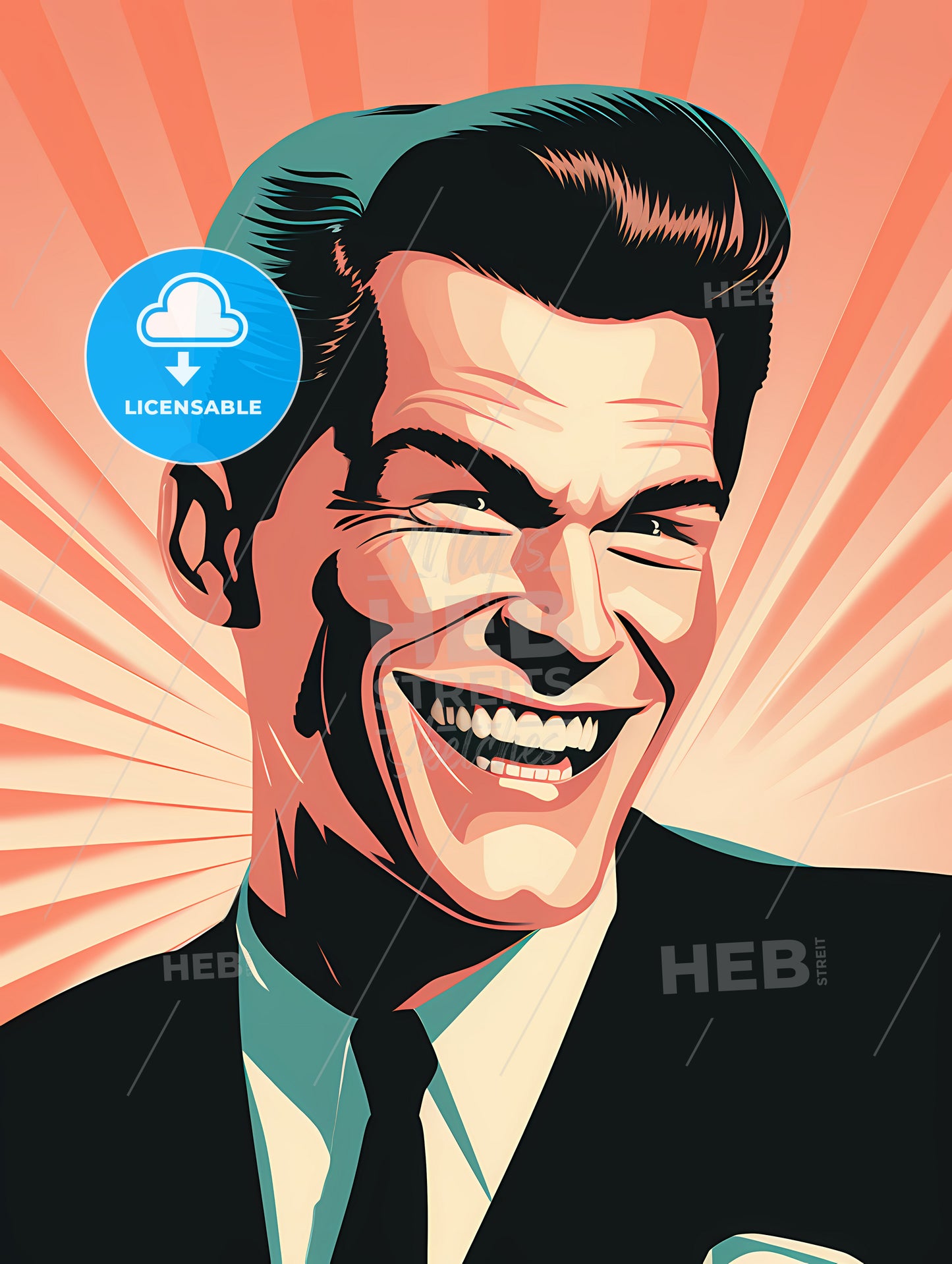 A Man Smiling With A Smile