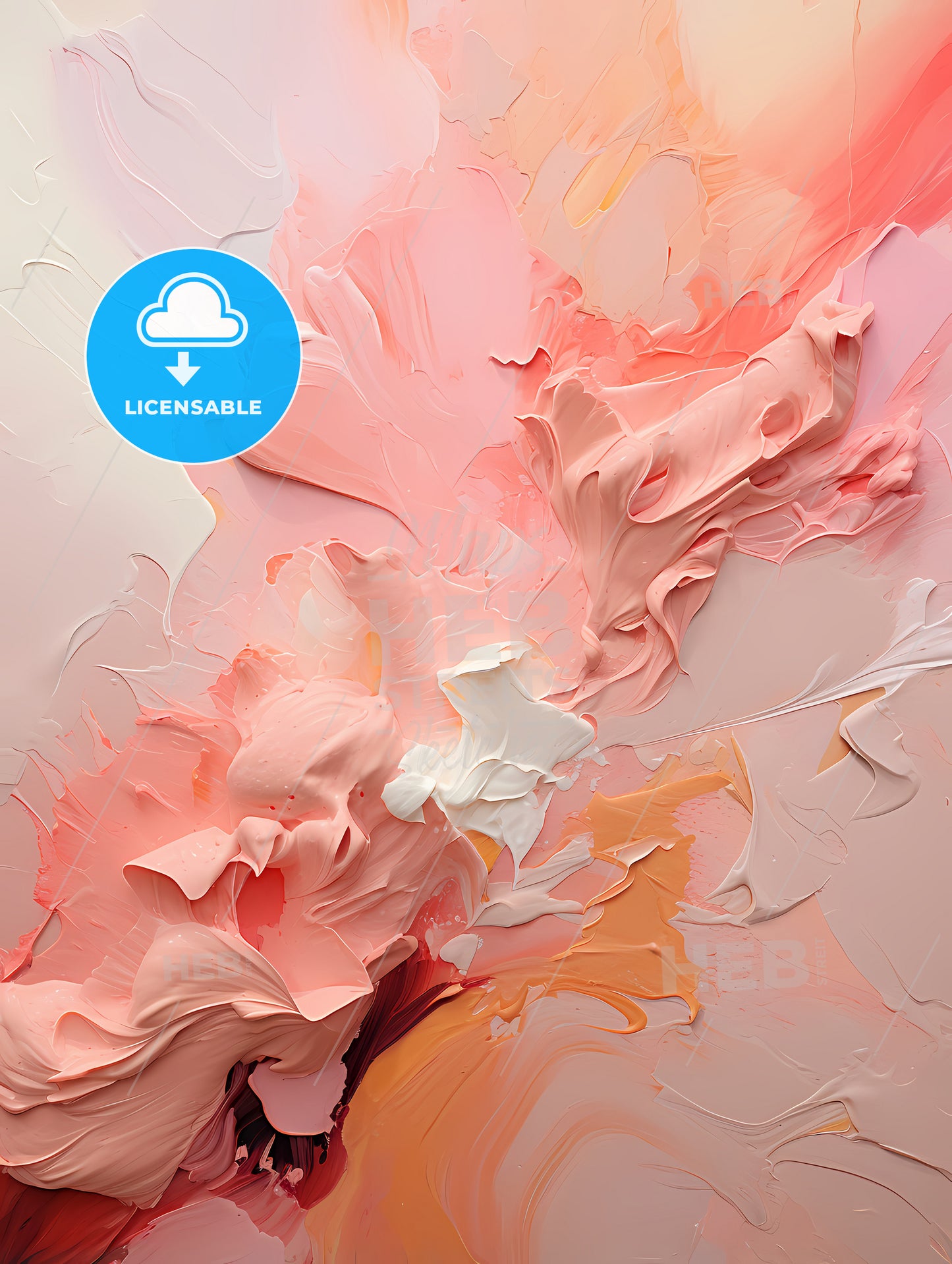 The Sun One - A Close Up Of A Painting