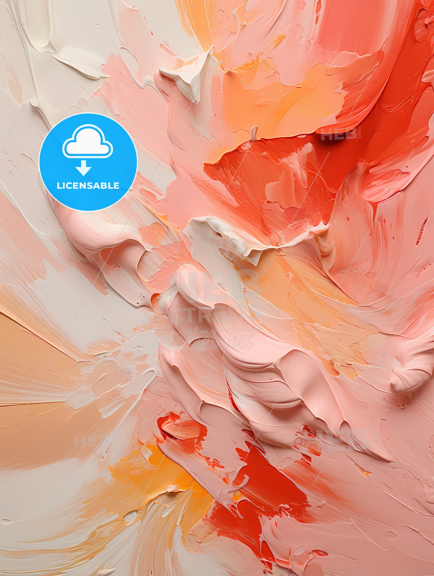 The Sun Two - A Close Up Of A Painting