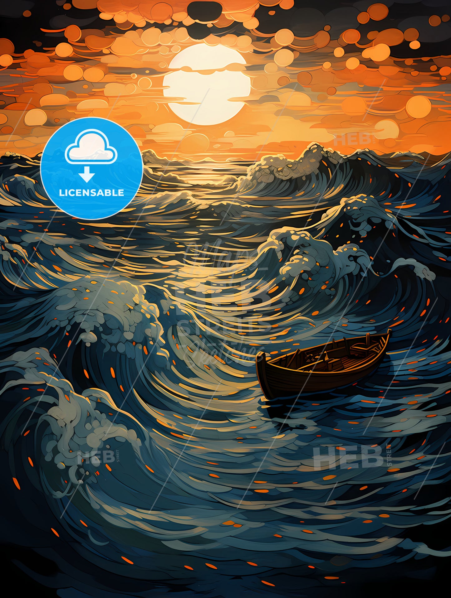 The Ocean - A Boat In The Ocean