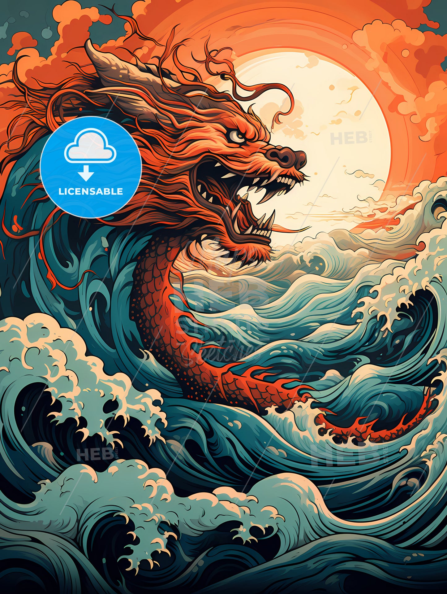 A Dragon In The Water