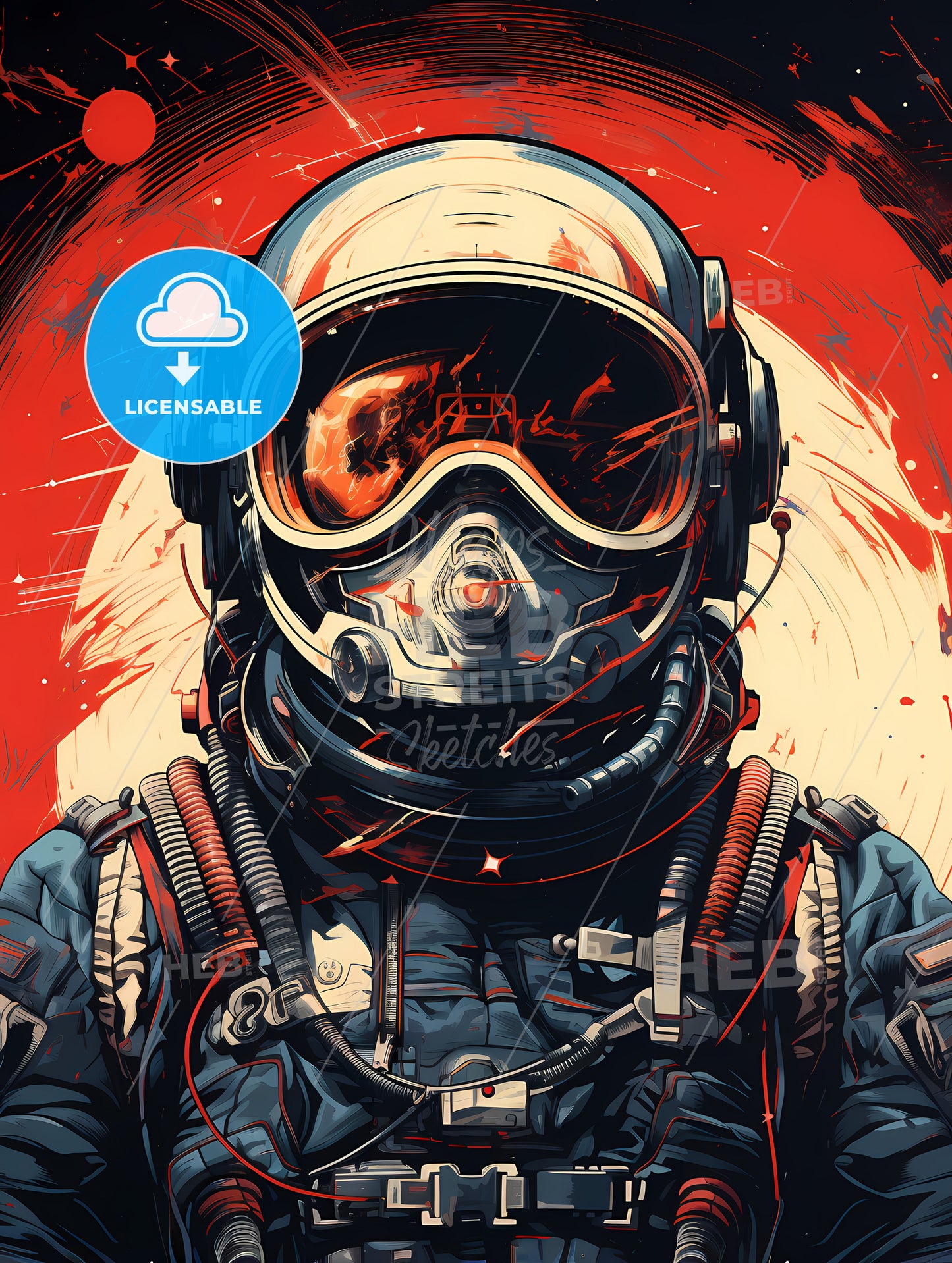 A Person Wearing A Helmet And Goggles