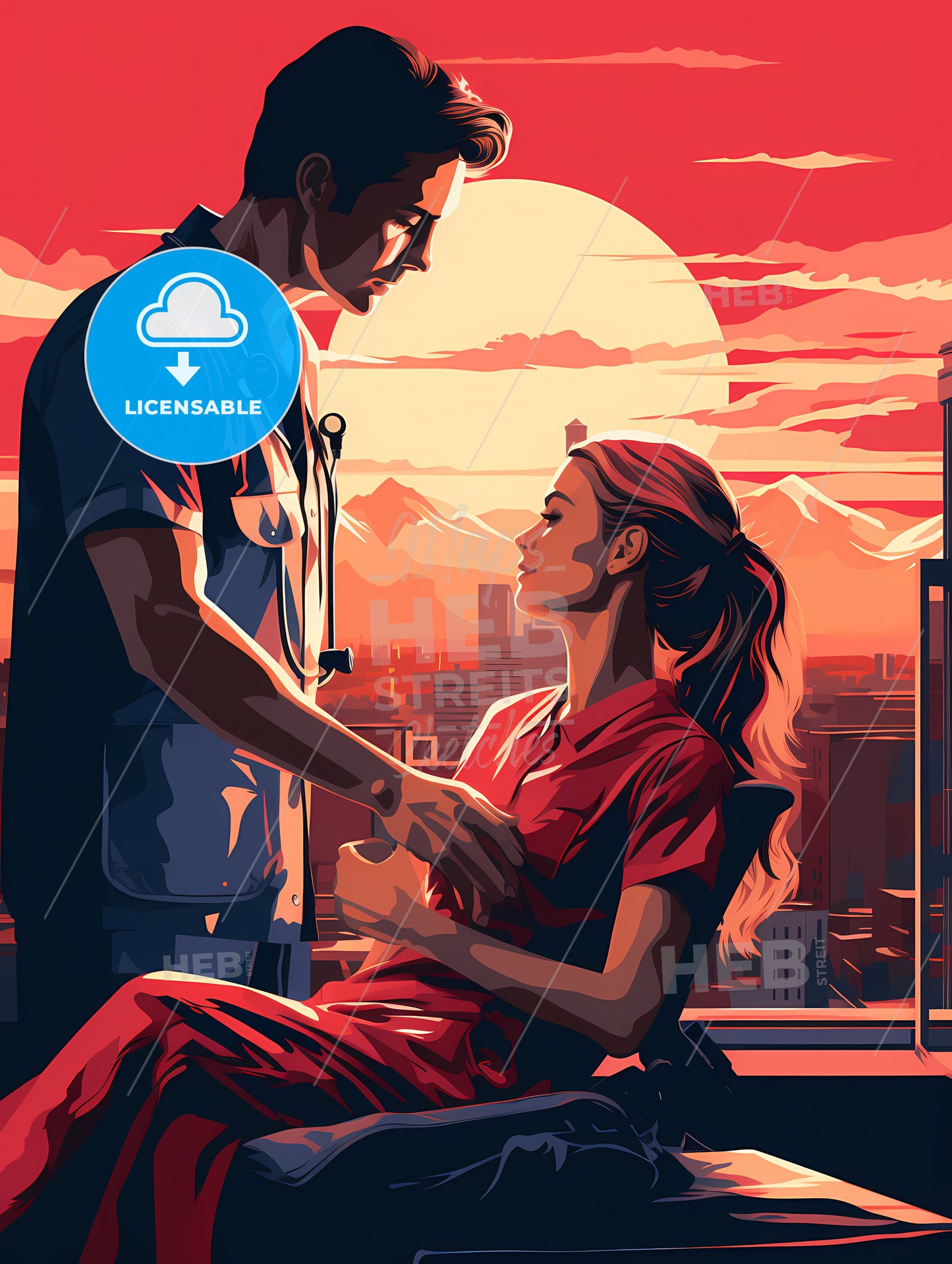 Date With The Doctor - A Man Holding A Woman'S Hand