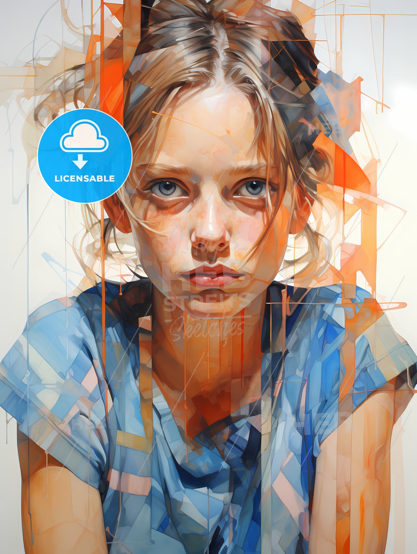 The Youth - A Girl With Blue Shirt